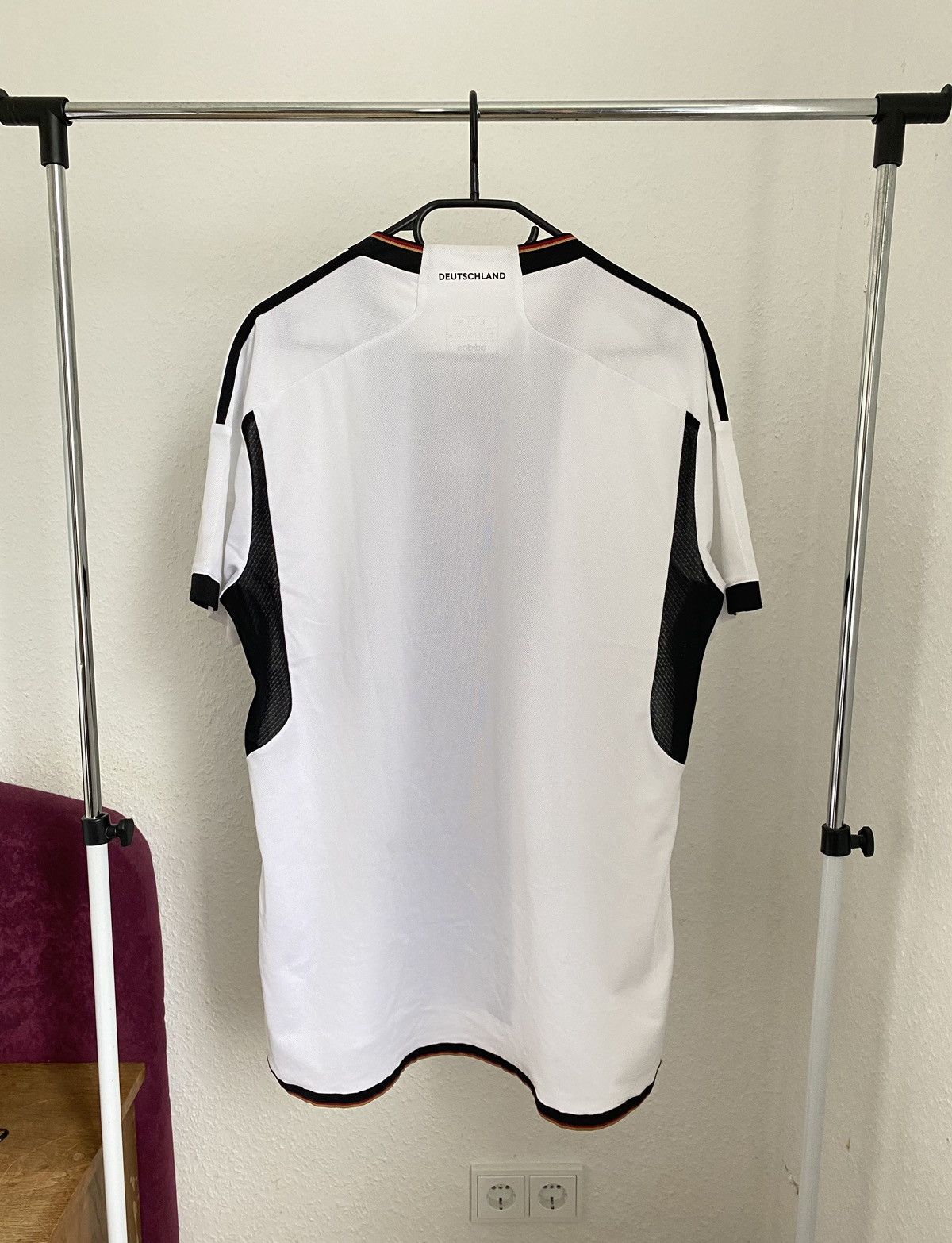 Adidas Germany 2022 2023 Football Shirt Soccer Jersey Spain France Size US L / EU 52-54 / 3 - 10 Thumbnail