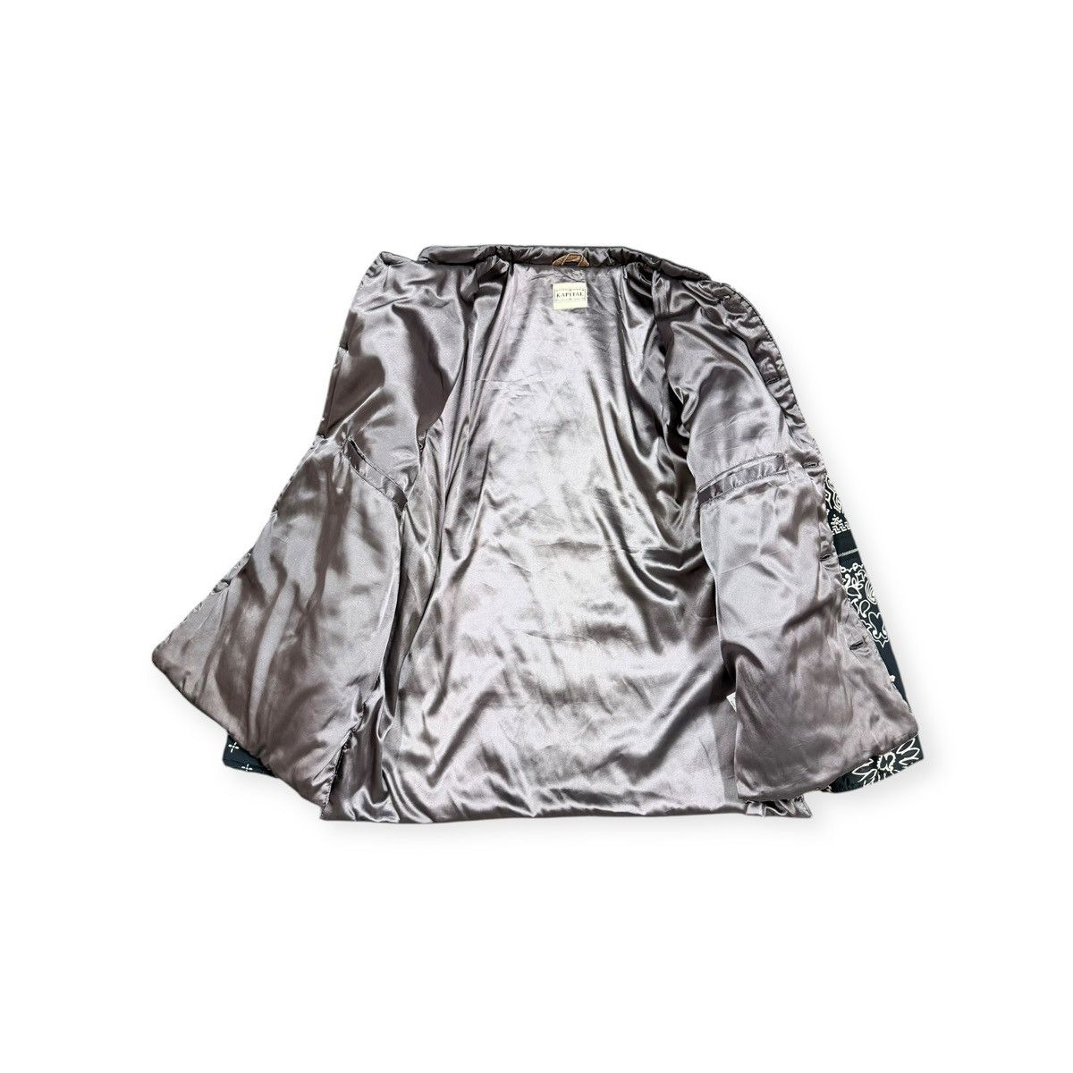 Kapital Kountry Kapital Kountry Patchwork Bandana Print Padded Cotton Jacket Size US M / EU 48-50 / 2 - 2 Thumbnail