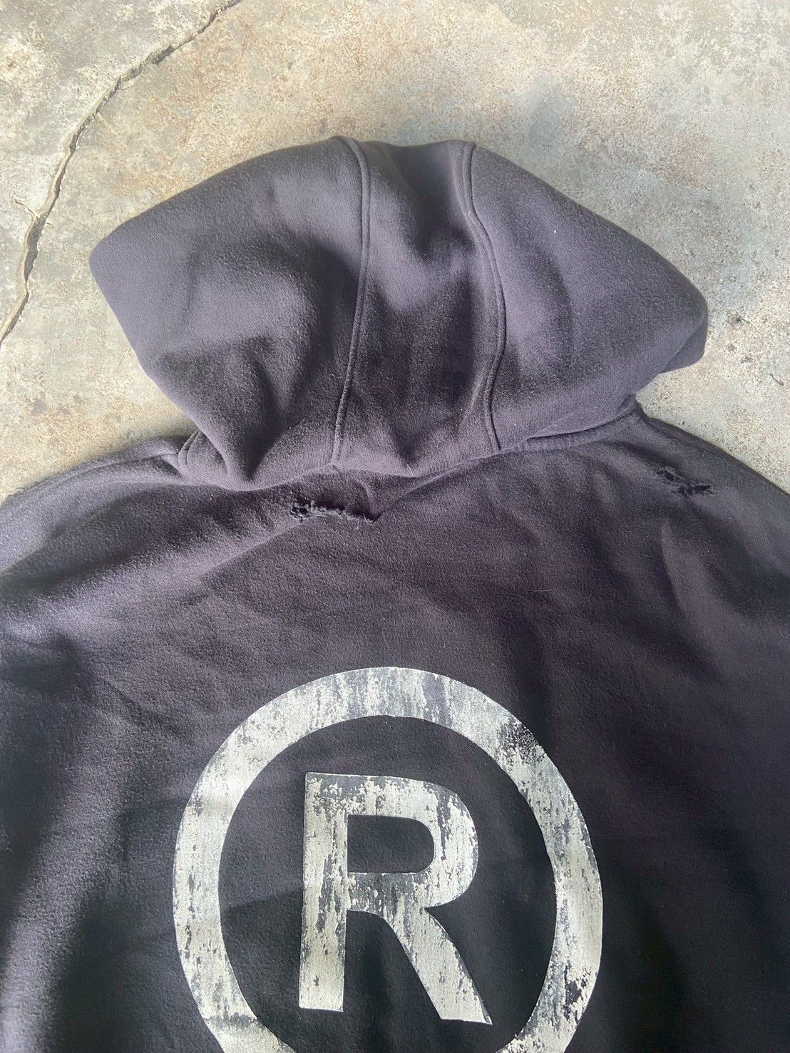 Russell Athletic Distressed oversize hoodie boxy fit feel like punk Size US L / EU 52-54 / 3 - 3 Thumbnail