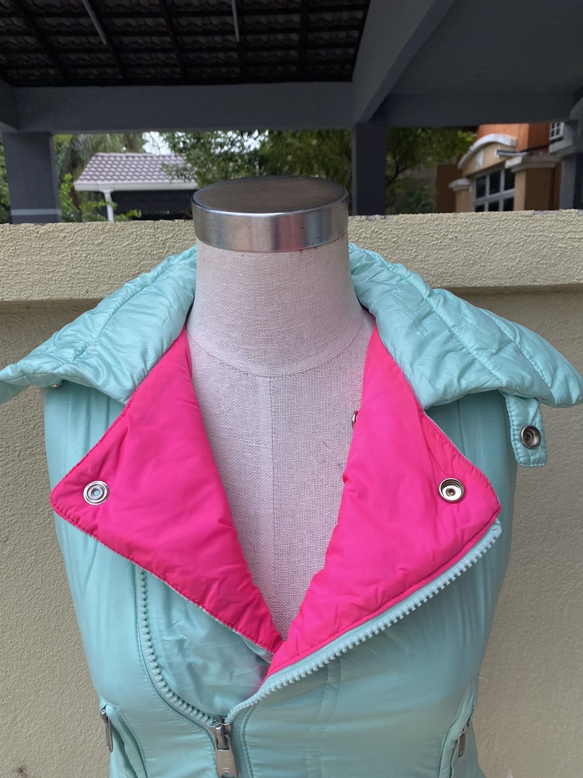 Diesel mint double collar vest Size S / US 4 / IT 40 - 4 Thumbnail