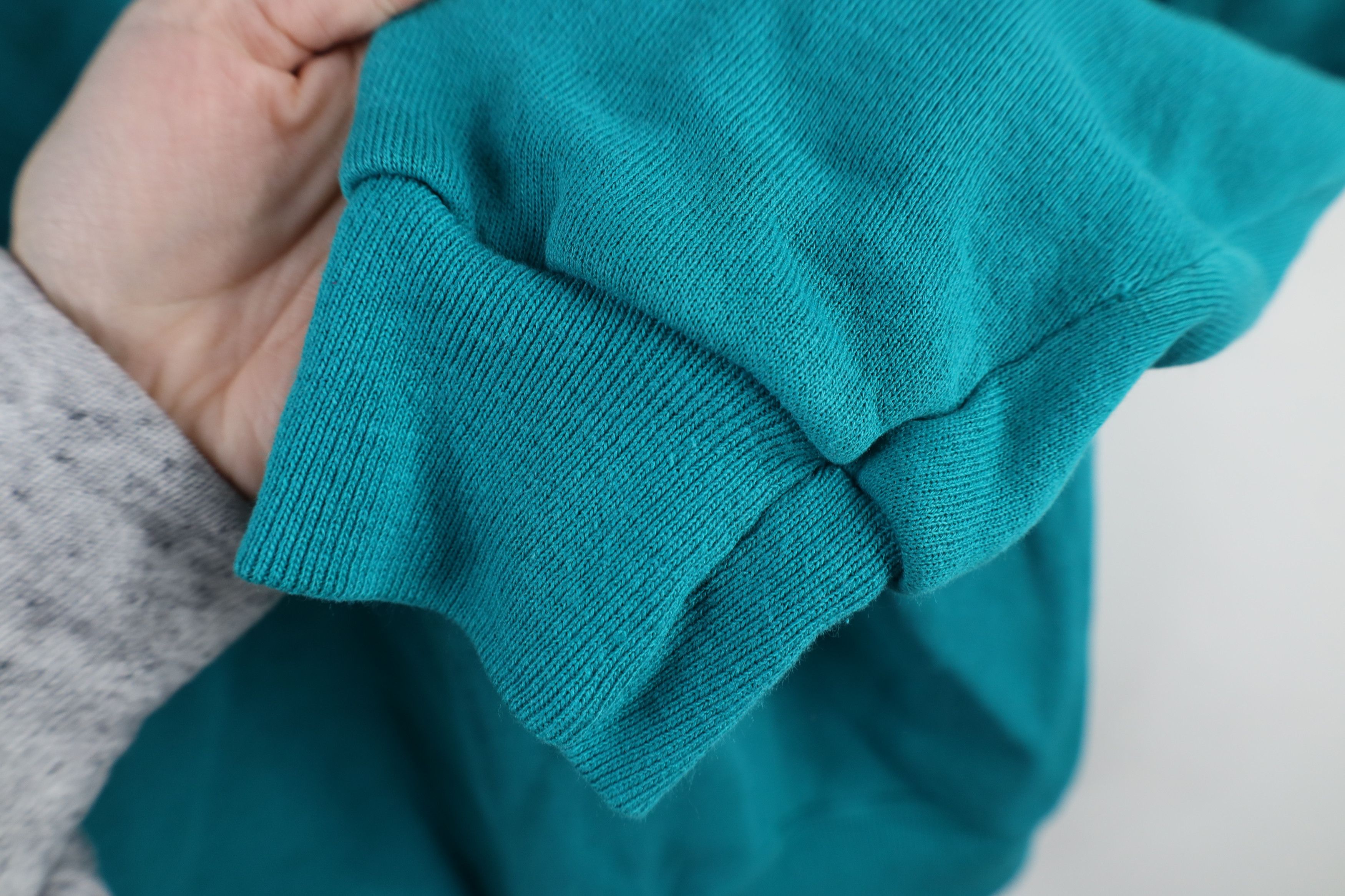 Vintage Vintage 80s 90s Streetwear Crewneck Sweatshirt Teal USA Size XL / US 12-14 / IT 48-50 - 4 Thumbnail