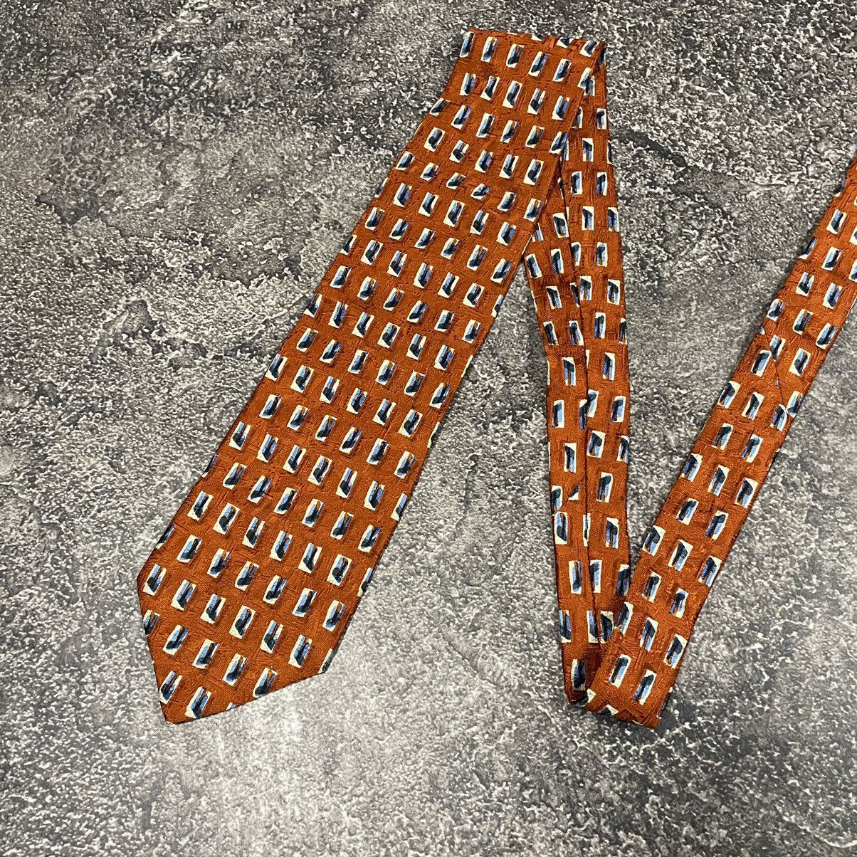 Ermenegildo Zegna × Vintage Rare Vintage Ermenedildo Zegna Tie 90’s Size ONE SIZE - 8 Thumbnail