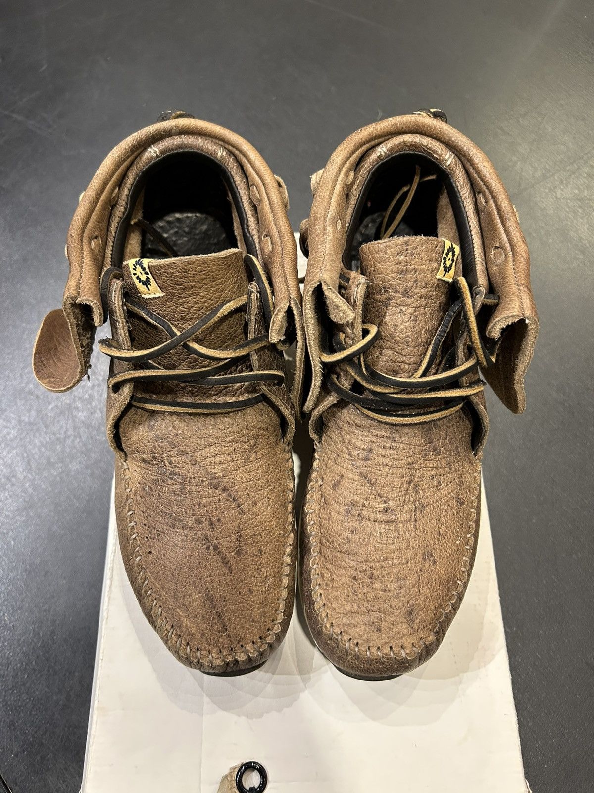 Visvim Visvim FBT Leather Brown Sneakers Size US 9 / EU 42 - 4 Thumbnail