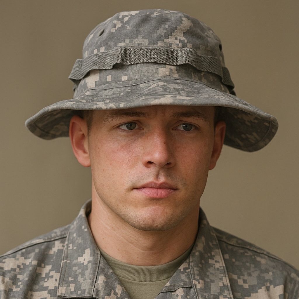 Other Cap Size 6-7/8 ACU Digital Camo /Hot Weather/Jungle Hat Army Size ONE SIZE - 2 Thumbnail