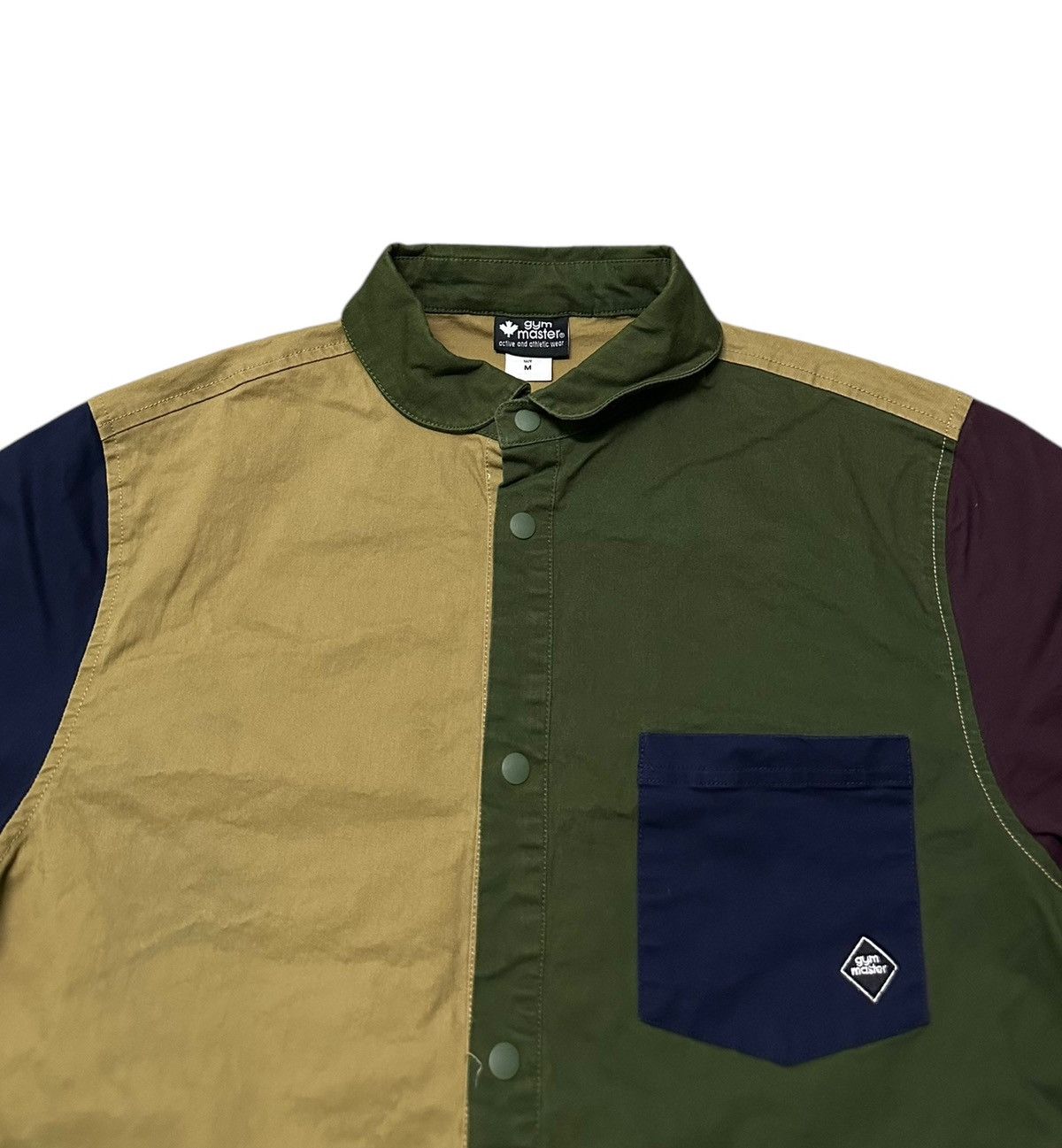 Japanese Brand gym master multicolor snap button shirts Size US M / EU 48-50 / 2 - 2 Thumbnail