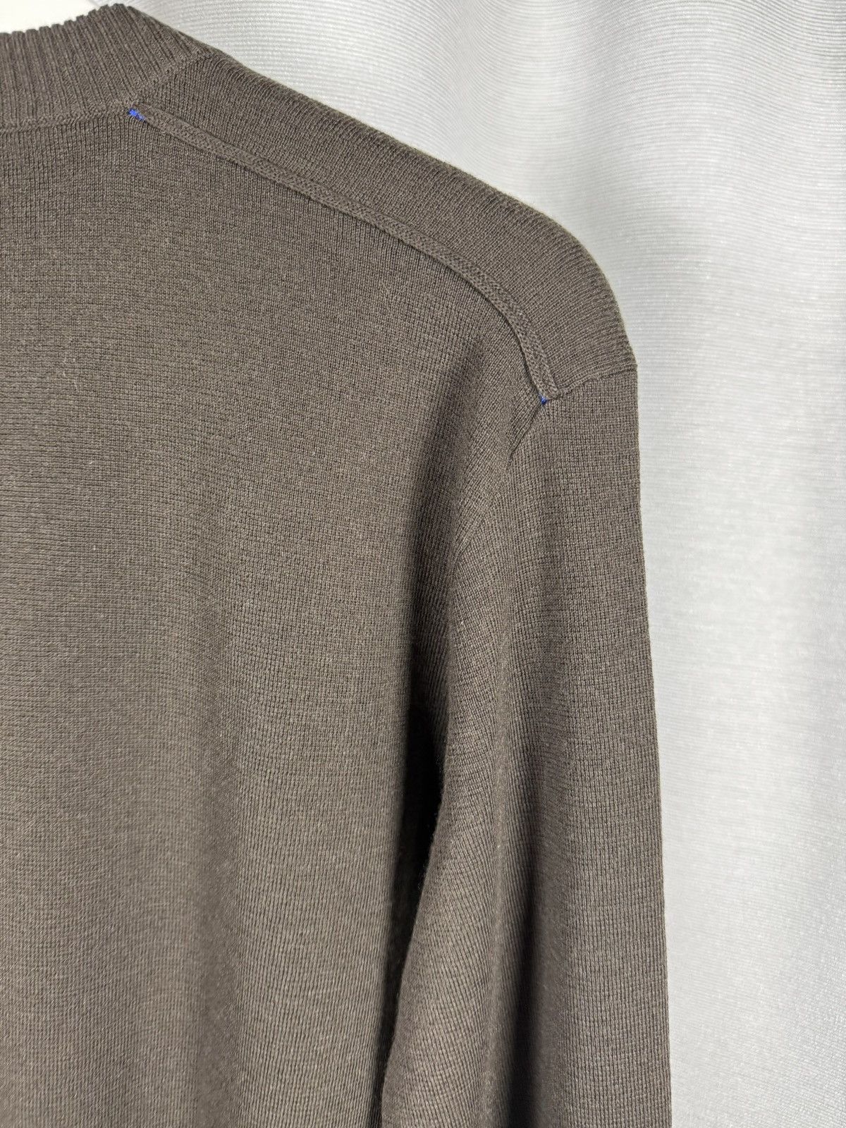 Burberry Burberry Daniel Lee Era Knight Blue Stitch Wool Sweater XS Size US XXS / EU 40 - 11 Thumbnail