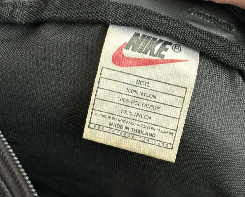 Nike × Vintage Vintage 90s Nike waistbag utility bag Size ONE SIZE - 12 Thumbnail