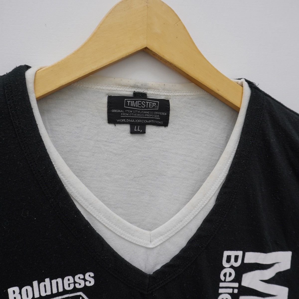 Japanese Brand 90s Double Layer MilitantSpirit Japanese IFSIX LGB STYLE Size US L / EU 52-54 / 3 - 5 Thumbnail