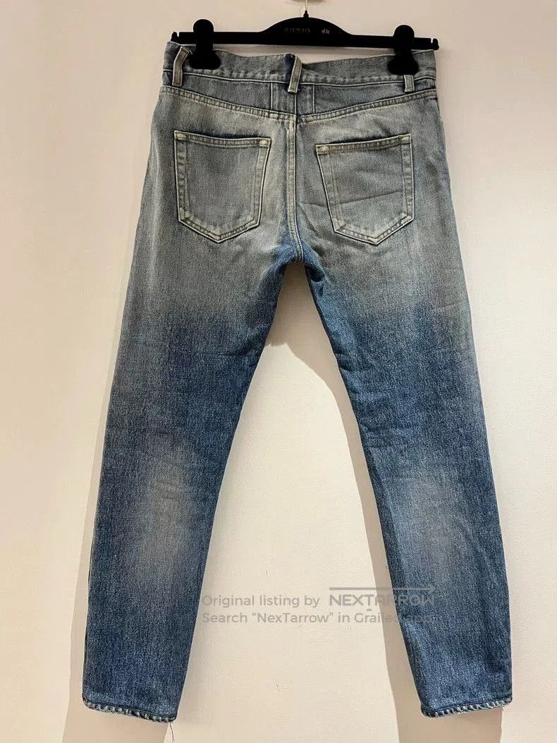 Hedi Slimane Saint Laurent 16SS Distressed Denim Jeans. Size US 28 / EU 44 - 5 Thumbnail