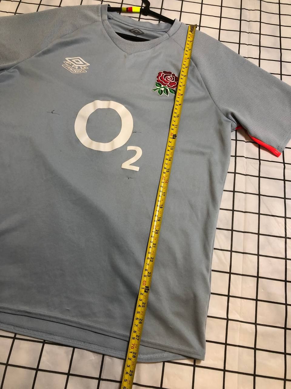 Umbro ENGLAND Rugby Training Shirt Umbro Grey Short Sleeve Size US L / EU 52-54 / 3 - 3 Thumbnail