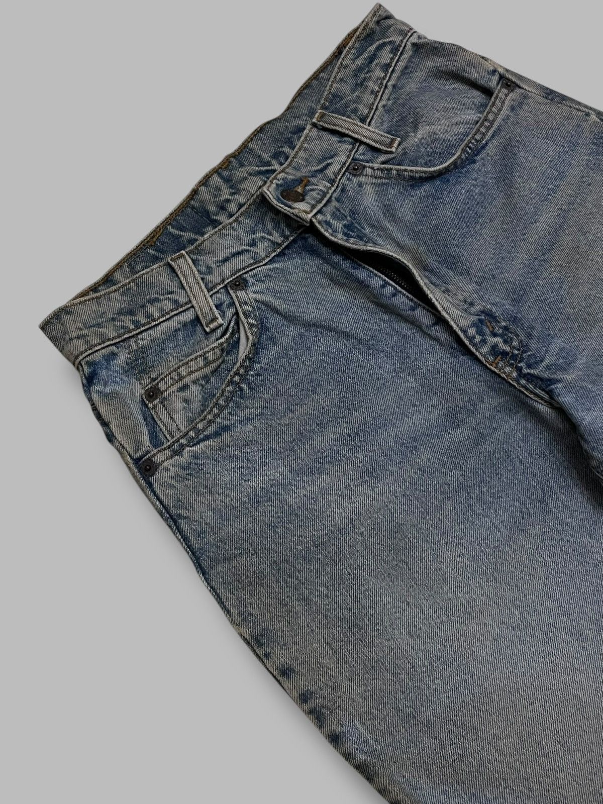 Levi's Vintage Clothing Vintage 1990s Levis Usa 550 Style Distressed Dirt Denim Size US 28 / EU 44 - 8 Thumbnail