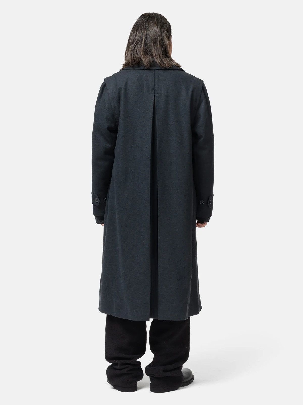 RIER Rier Classic Coat Loden Plombe Size US M / EU 48-50 / 2 - 16 Thumbnail