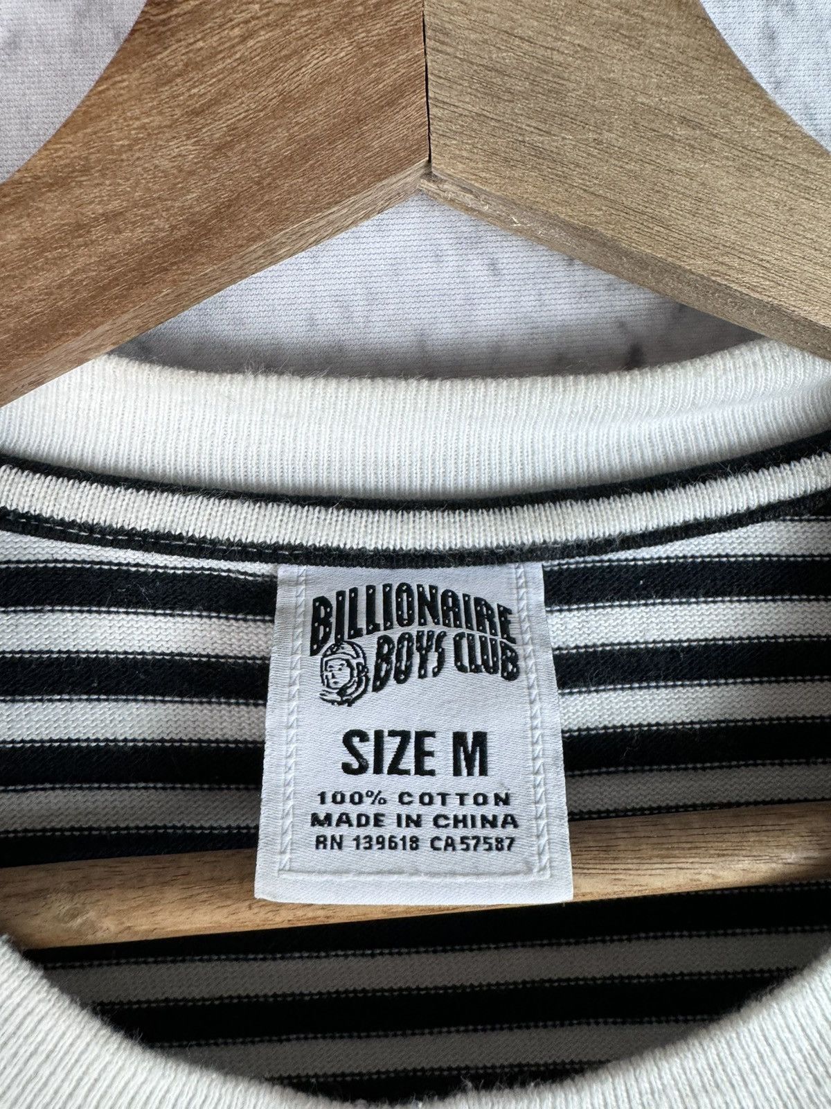 Billionaire Boys Club Billionaire Boys Club Rare Striped T-Shirt Size US M / EU 48-50 / 2 - 4 Thumbnail