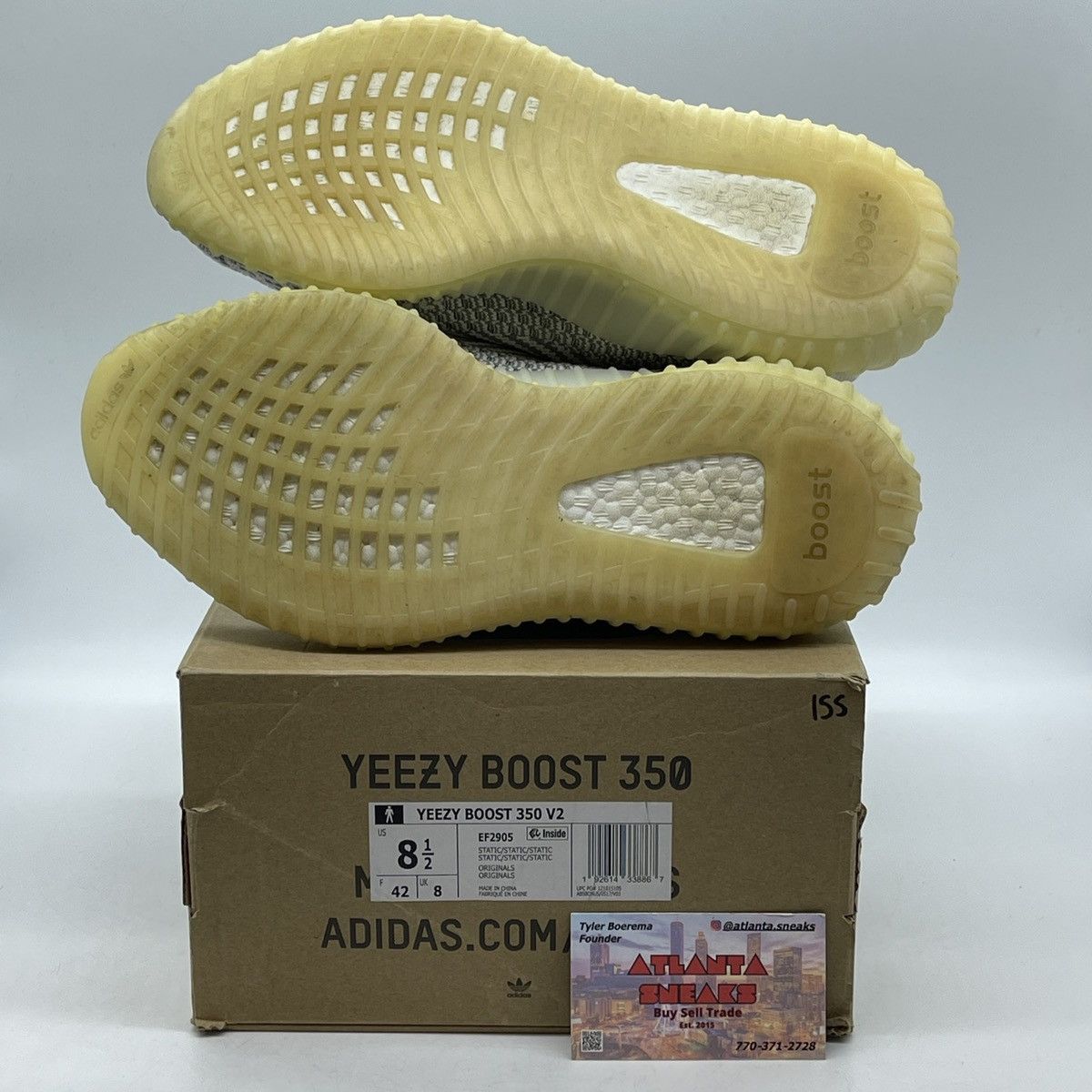 Adidas Yeezy boost 350 static non reflective Size US 8.5 / EU 41-42 - 7 Thumbnail