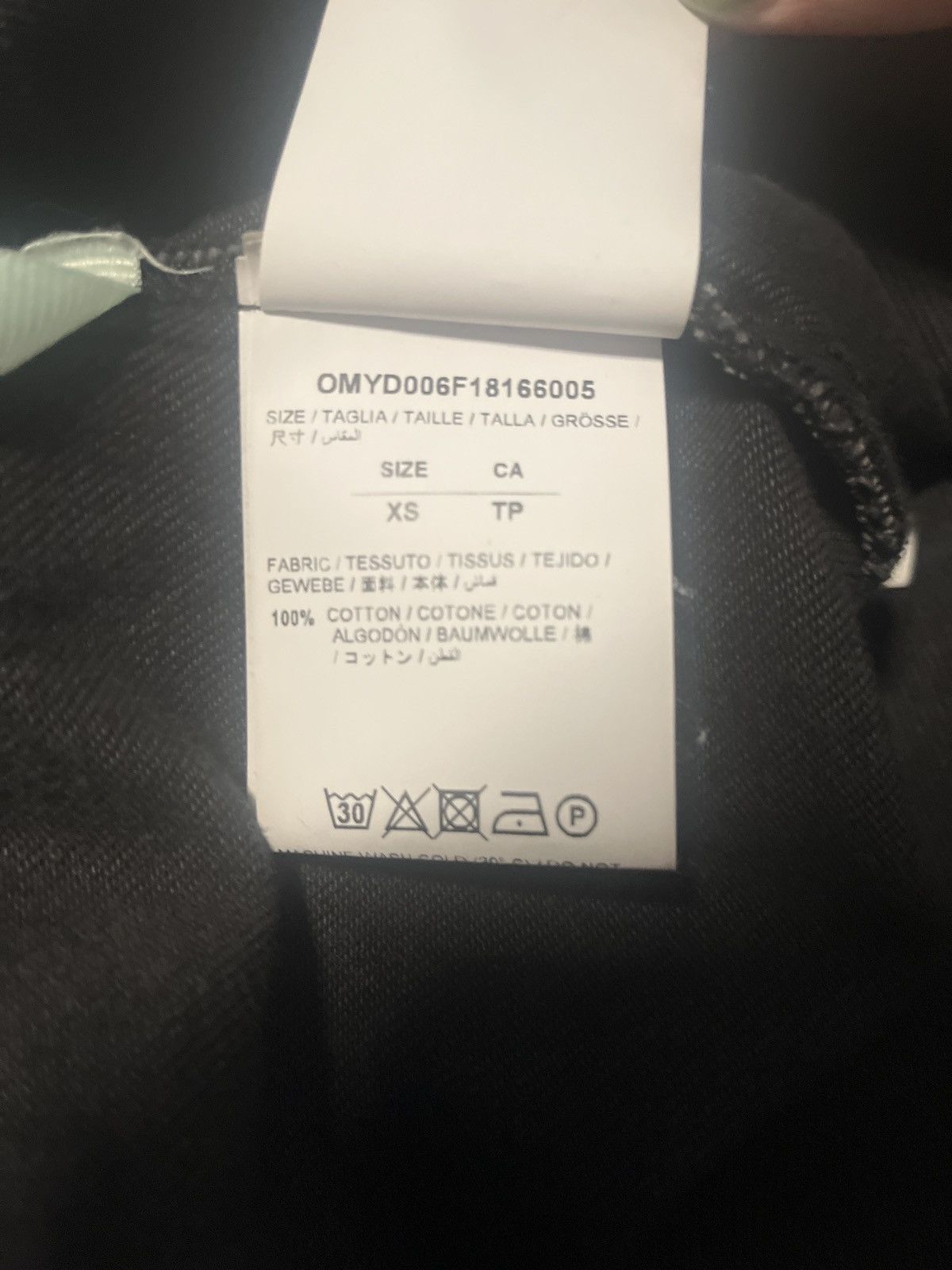 Off-White Off White Black Neon Gradient Denim Jacket PRE VIRGIL Size US XS / EU 42 / 0 - 6 Thumbnail