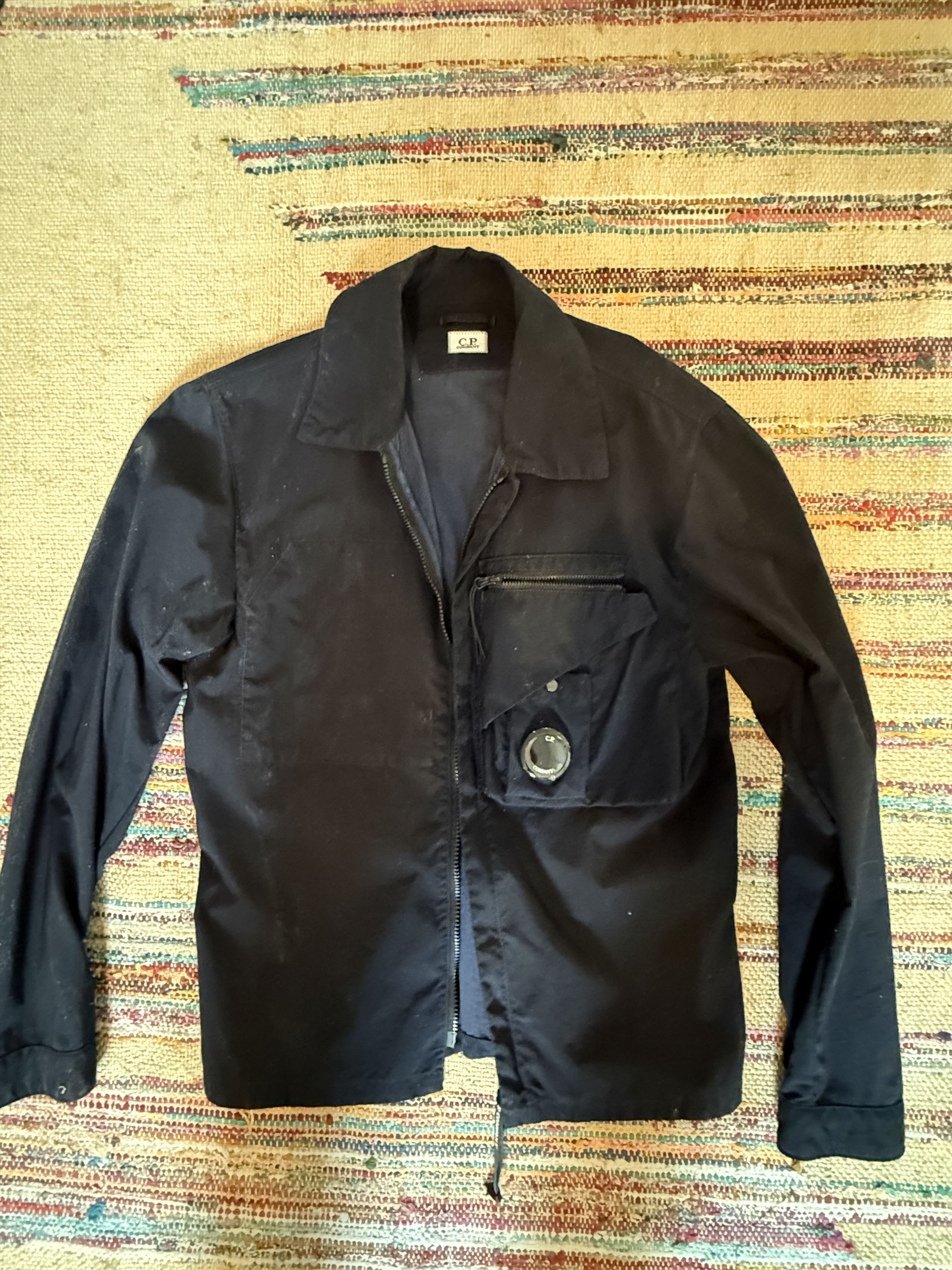 C.P. Company Taylon P garment-dyed utility jacket. Size US S / EU 44-46 / 1 - 1 Thumbnail