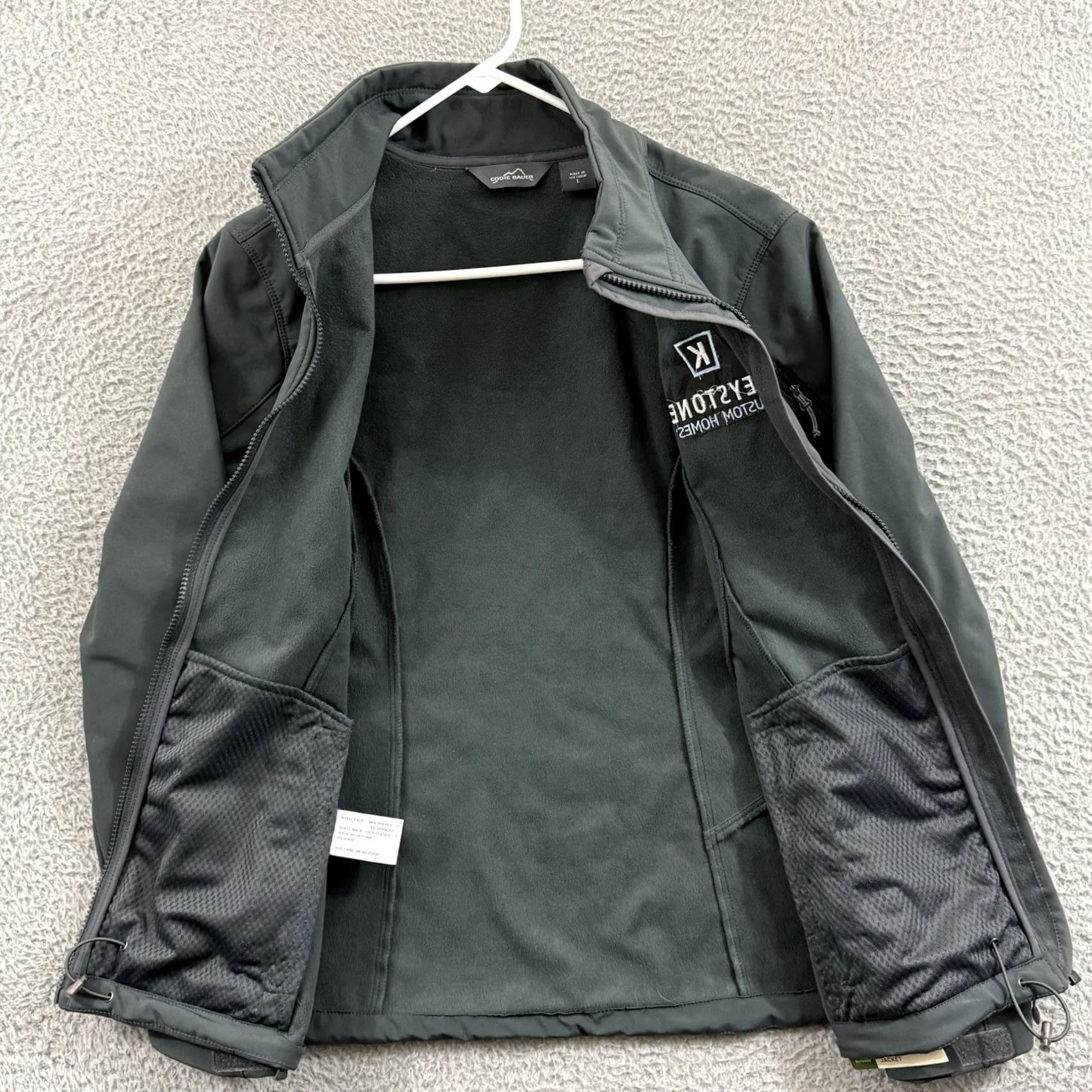 Eddie Bauer Eddie Bauer Jacket Womens Large Gray Soft Shell Fleece Casual Zip Outdoor NWT Size L / US 10 / IT 46 - 7 Thumbnail