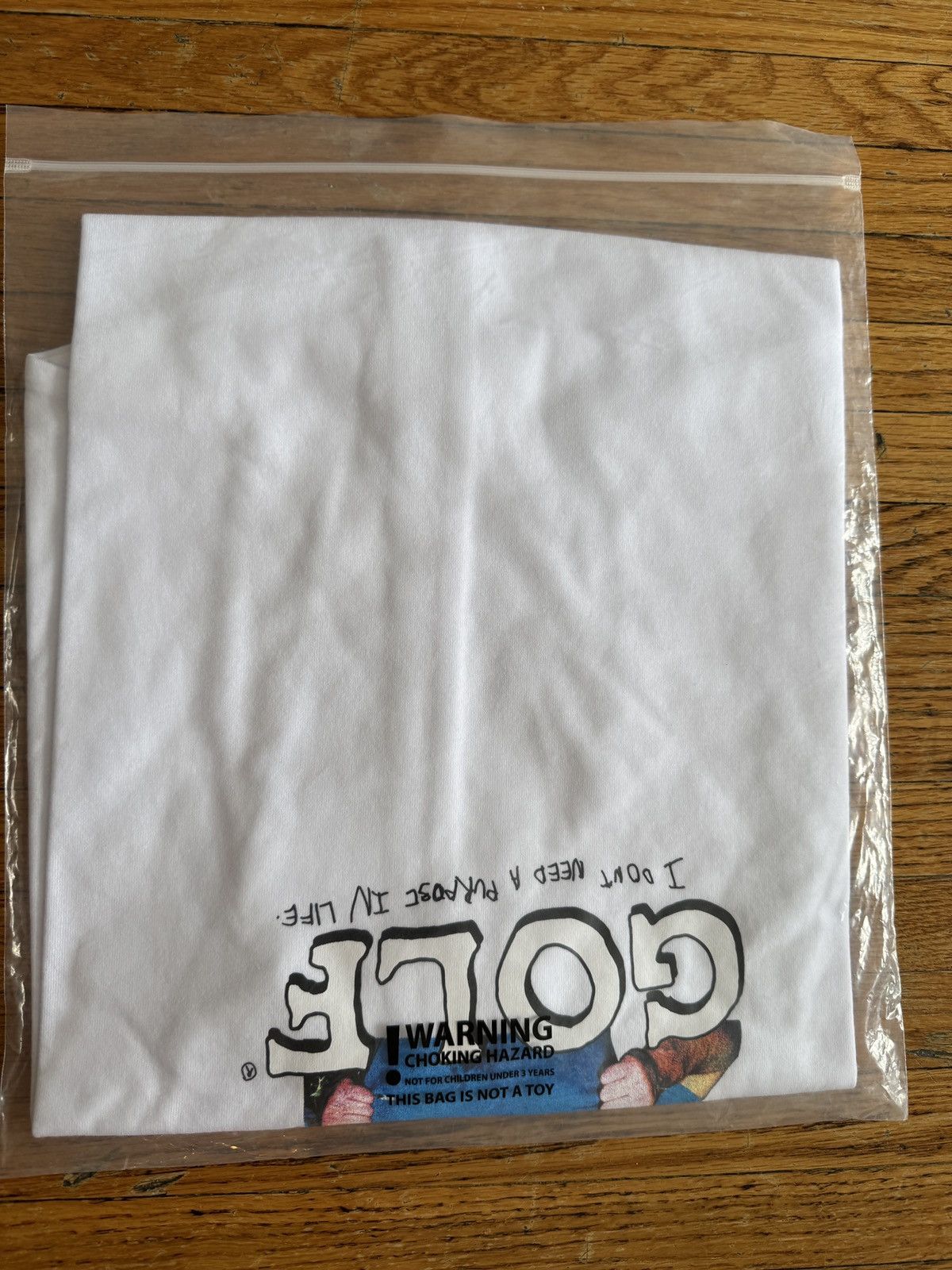Golf Wang Golf Purpose Tee - White Size US XL / EU 56 / 4 - 4 Thumbnail