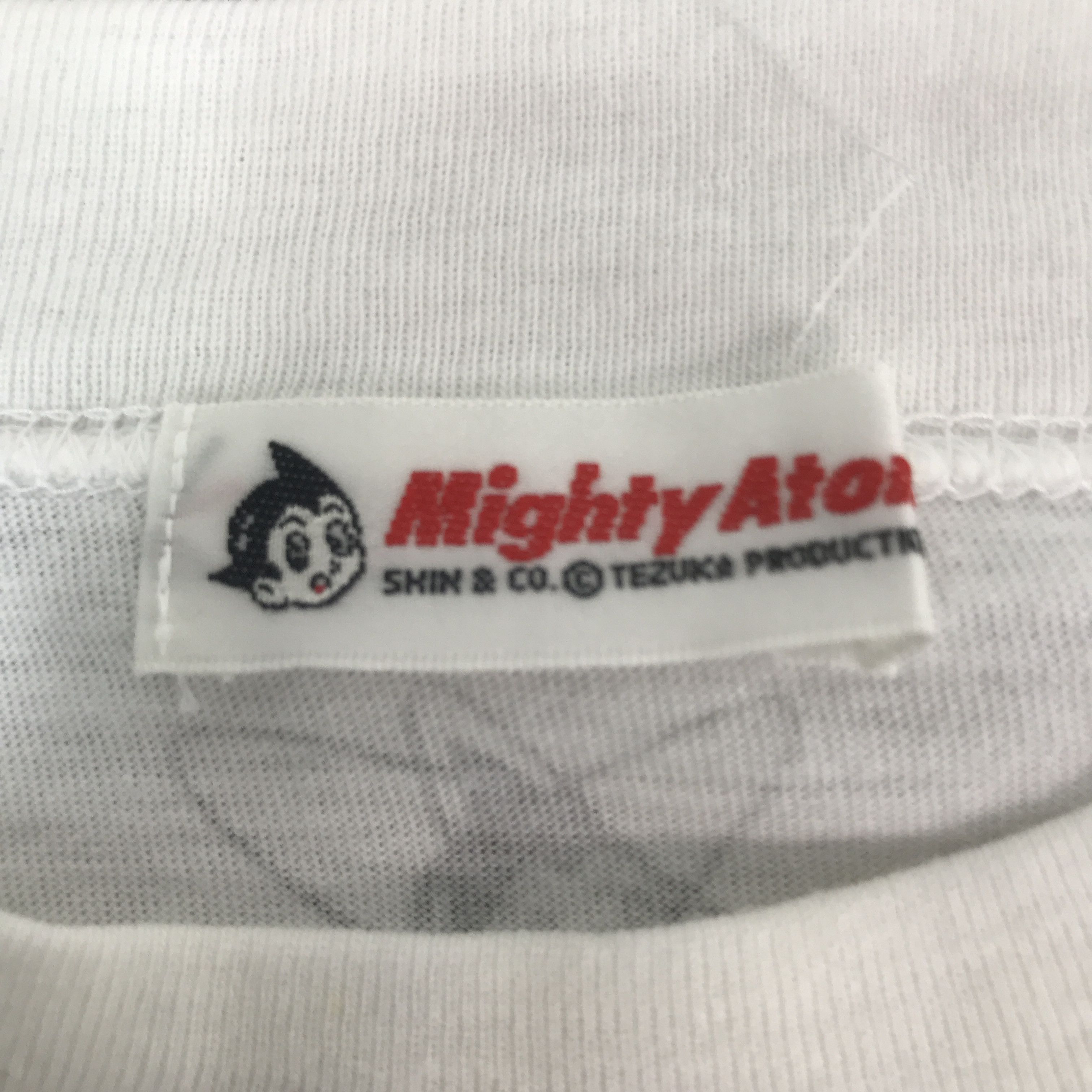Japanese Brand Vtg Astro Boy Mighty Atom Cartoon movie Japan T-Shirt K44B62 Size US S / EU 44-46 / 1 - 8 Thumbnail