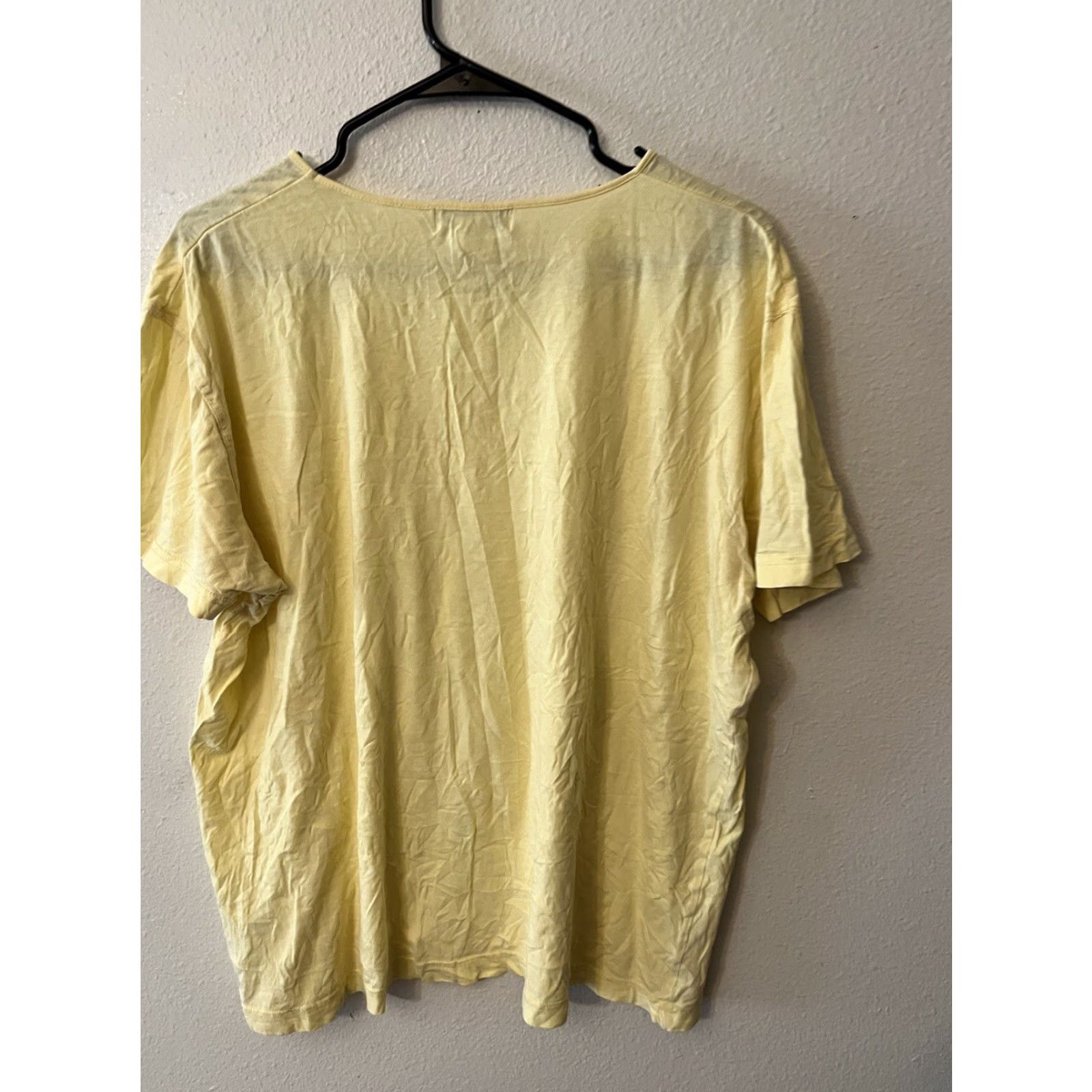 Eddie Bauer Eddie Bauer T-Shirt Women's XL Yellow Short Sleeve Round Neck Size XL / US 12-14 / IT 48-50 - 2 Thumbnail