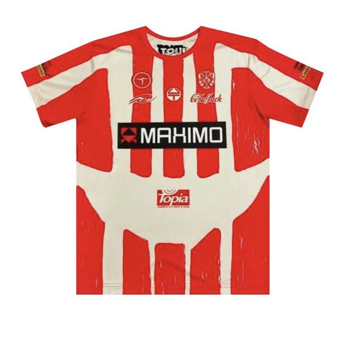 Travis Scott Cactus jack utopia soccer jersey kit | Grailed