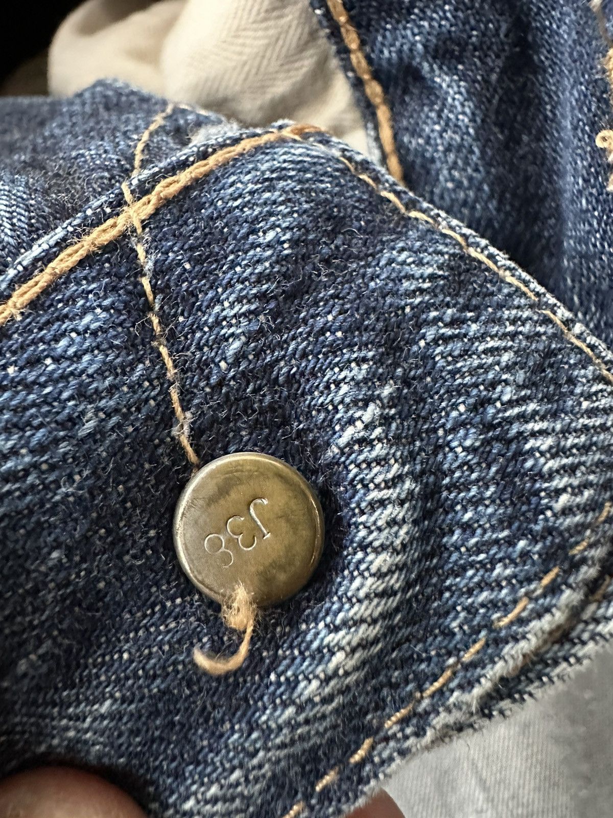 Levi's Vintage Levis 510 Red Loop Faded Washed Distressed D439 Size US 30 / EU 46 - 18 Thumbnail