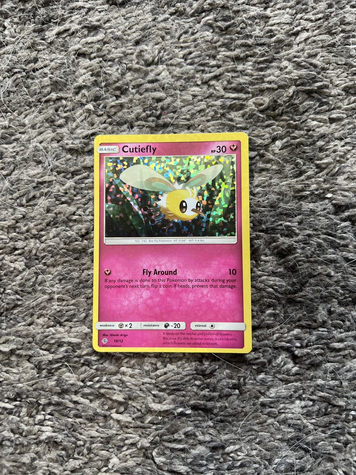 Pokemon 2017 Pokémon Cutiefly Basic Card Size ONE SIZE - 1 Thumbnail