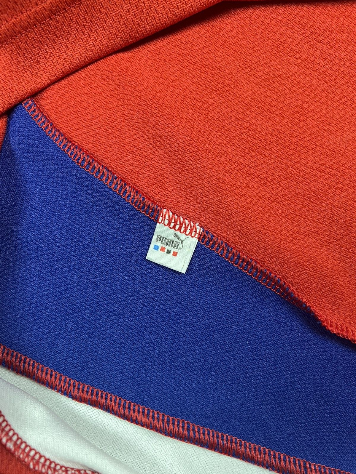 Puma Vintage Puma Czech Republic 2000s Soccer Blokcore Y2K Jersey Size US L / EU 52-54 / 3 - 6 Thumbnail