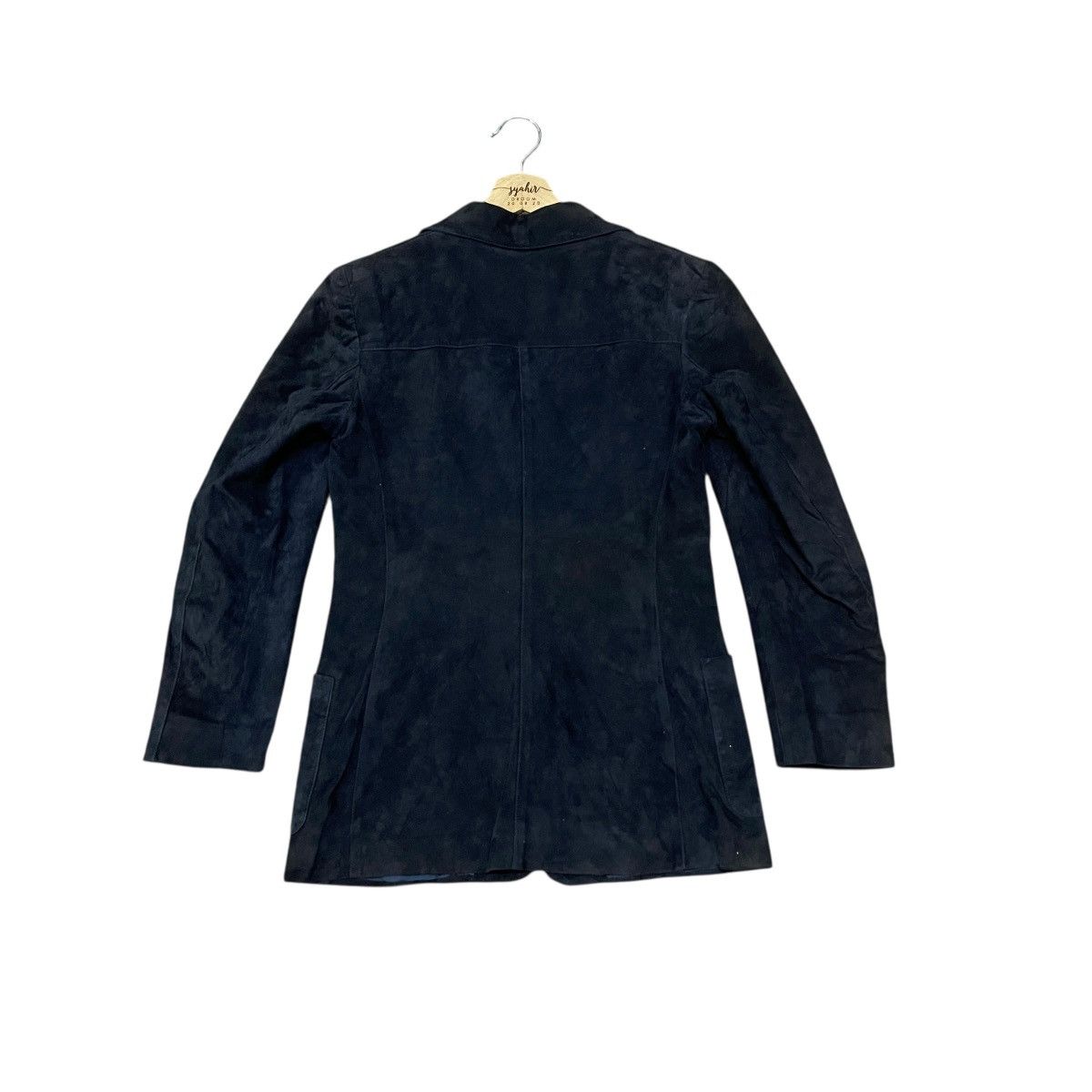Genuine Leather Vintage Simon Style Milano Genuine Leather Blazer Jacket Size US XS / EU 42 / 0 - 10 Thumbnail