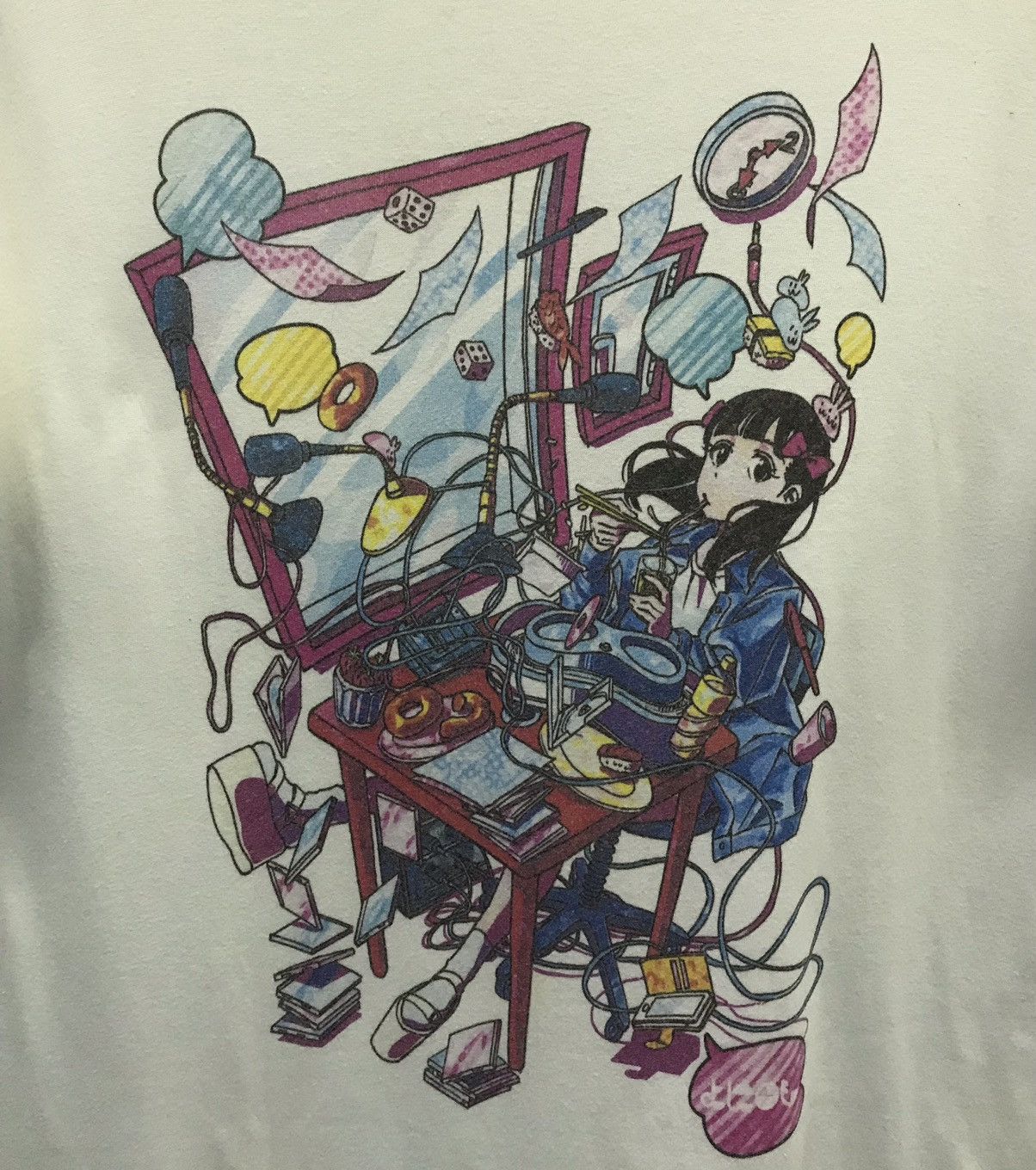 Anime × Japanese Brand × Vintage Vintage United Athle Amina Sato Shirt Size US XL / EU 56 / 4 - 3 Thumbnail