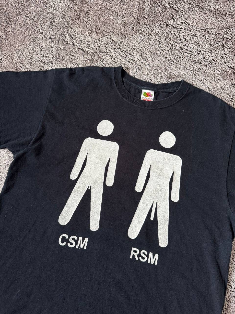 Vintage Vintage “CSM vs RSM” Funny Graphic Tee – Bottle Match 2009 Size US L / EU 52-54 / 3 - 5 Thumbnail