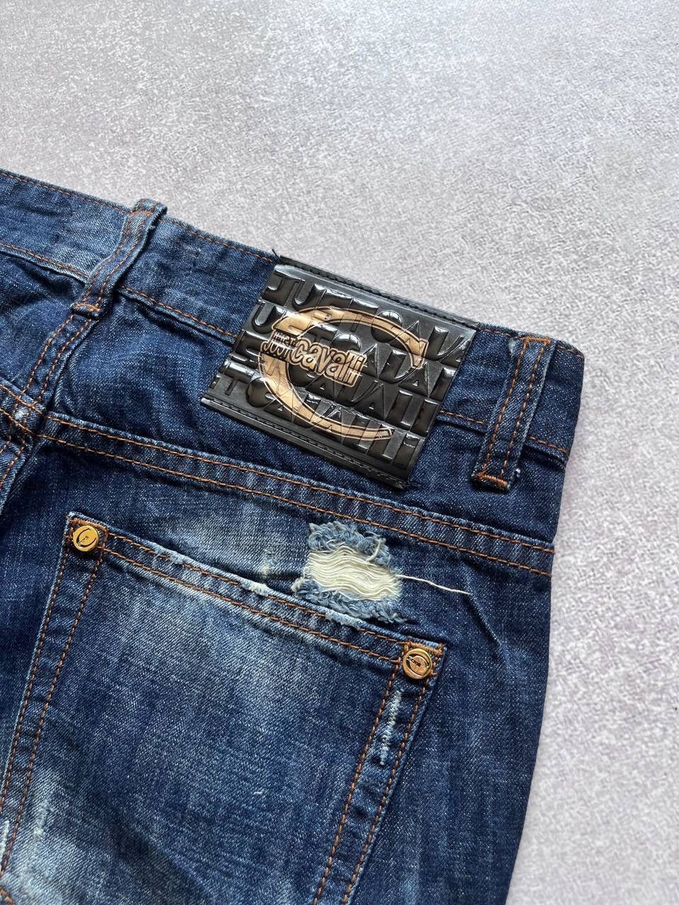 Just Cavalli Vintage Just Cavalli Patchwork Baggy Flared Jeans 30 Size US 30 / EU 46 - 6 Thumbnail