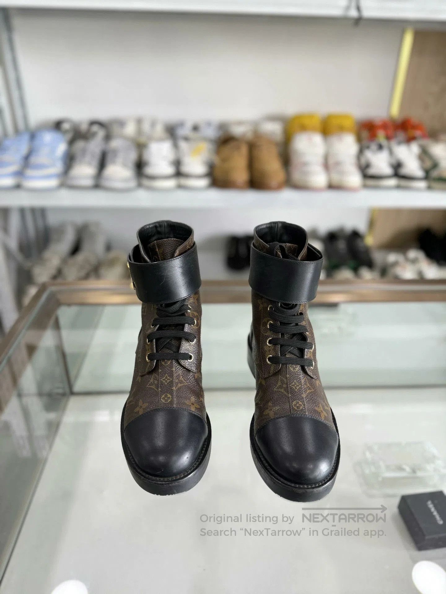 Louis Vuitton Louis Vuitton Monogram Ankle Boots Women's. Size US 6.5 / IT 36.5 - 2 Thumbnail