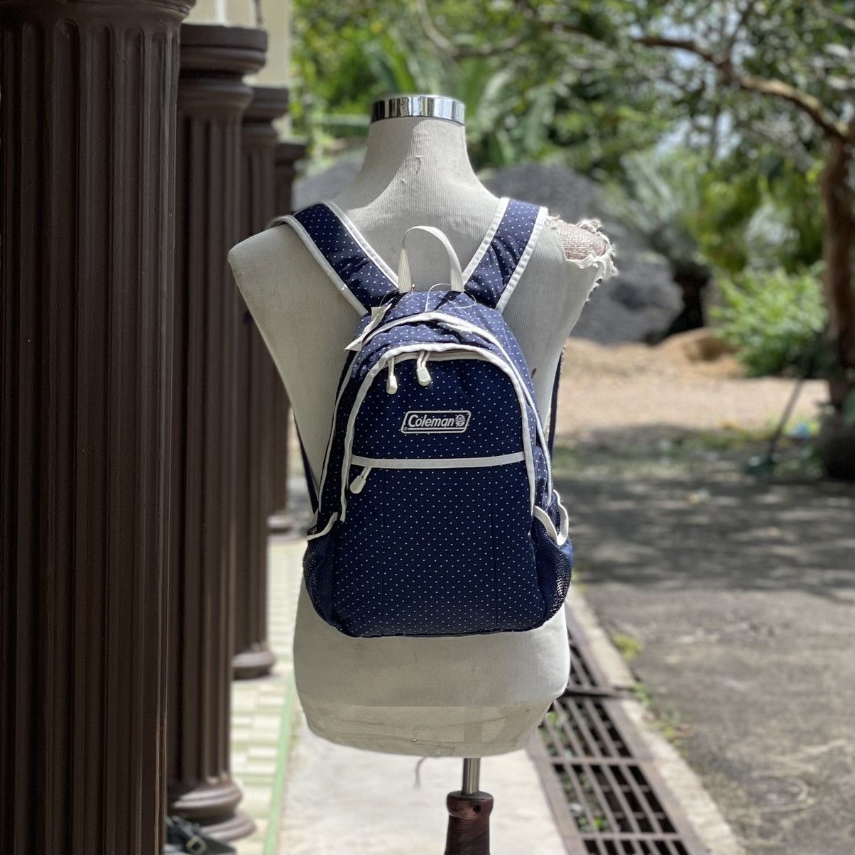 ❗️ RARE KIDS BACKPACK COLEMAN WALKER POLKA DOT