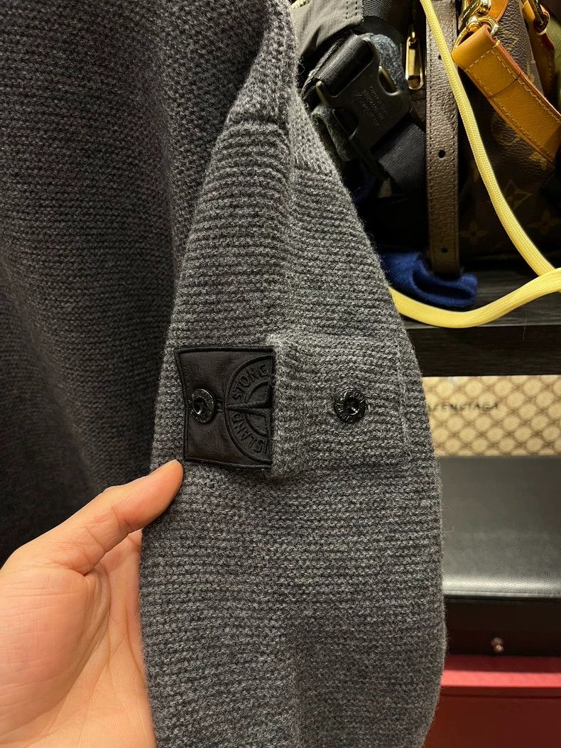 Stone Island Shadow Project Stone Island Black Knit Sweater Size US L / EU 52-54 / 3 - 3 Thumbnail
