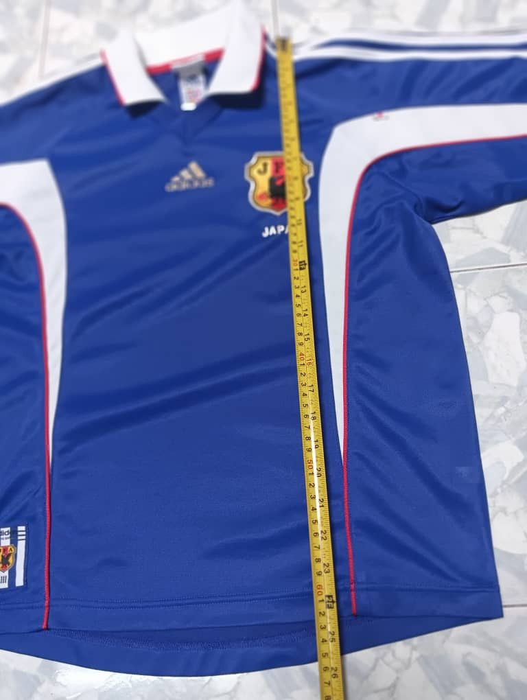 Adidas × Vintage Vintage 90s jfa japan national jersey Size US M / EU 48-50 / 2 - 8 Thumbnail