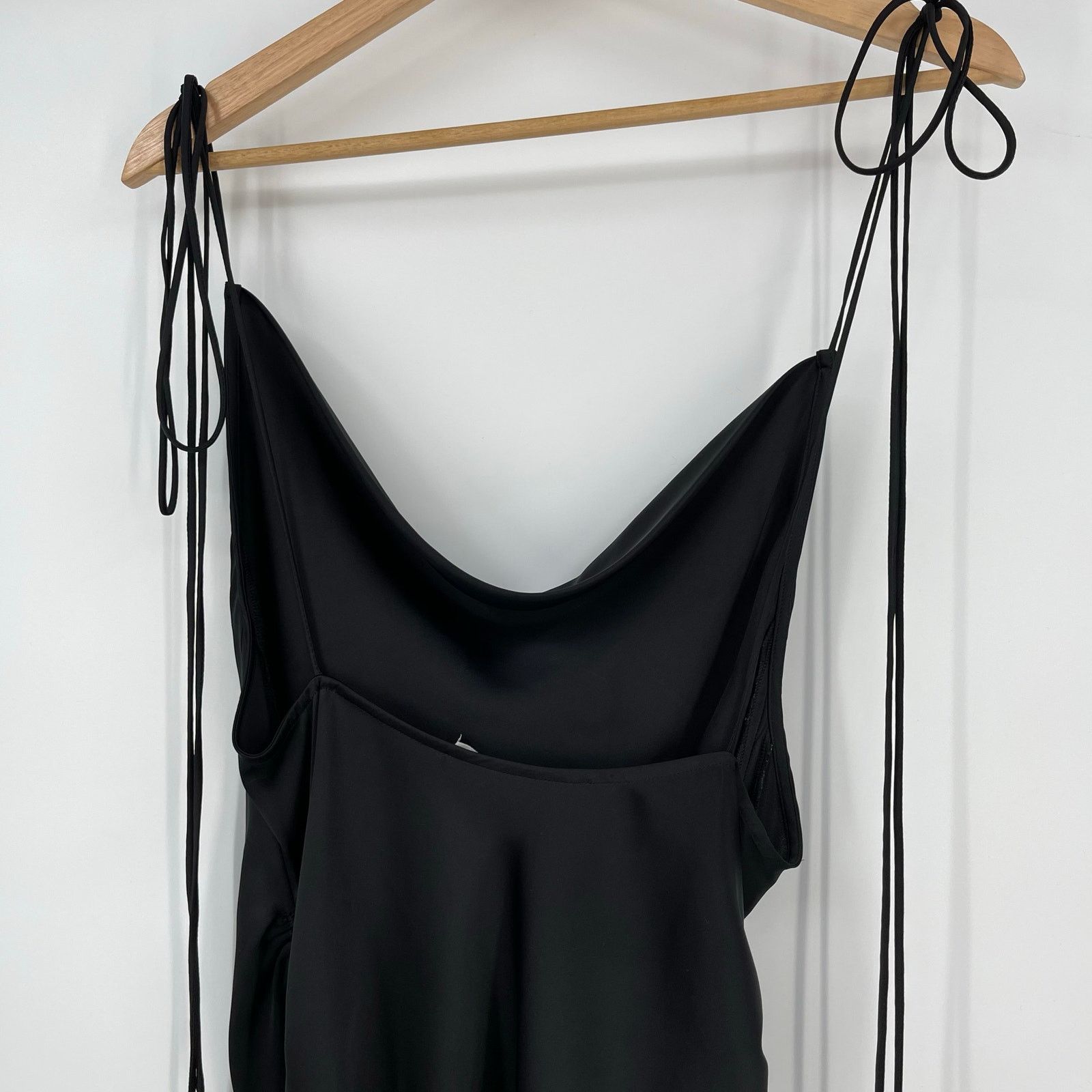 Orseund Iris Orseund Iris | Drawstring Dress in Black Ruched Mini Dress S Size S / US 4 / IT 40 - 11 Thumbnail