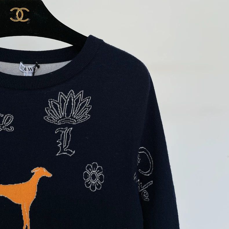 Loewe LOEWE Knitted tops Size S / US 4 / IT 40 - 3 Thumbnail