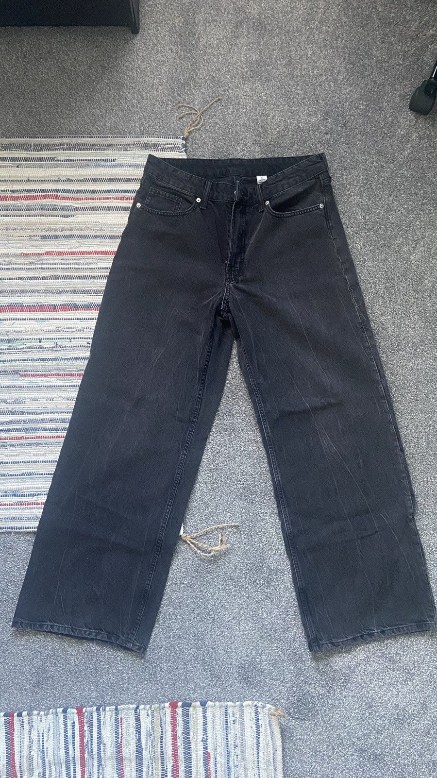 H&M H&M baggy regular jeans Size 29" - 1 Thumbnail