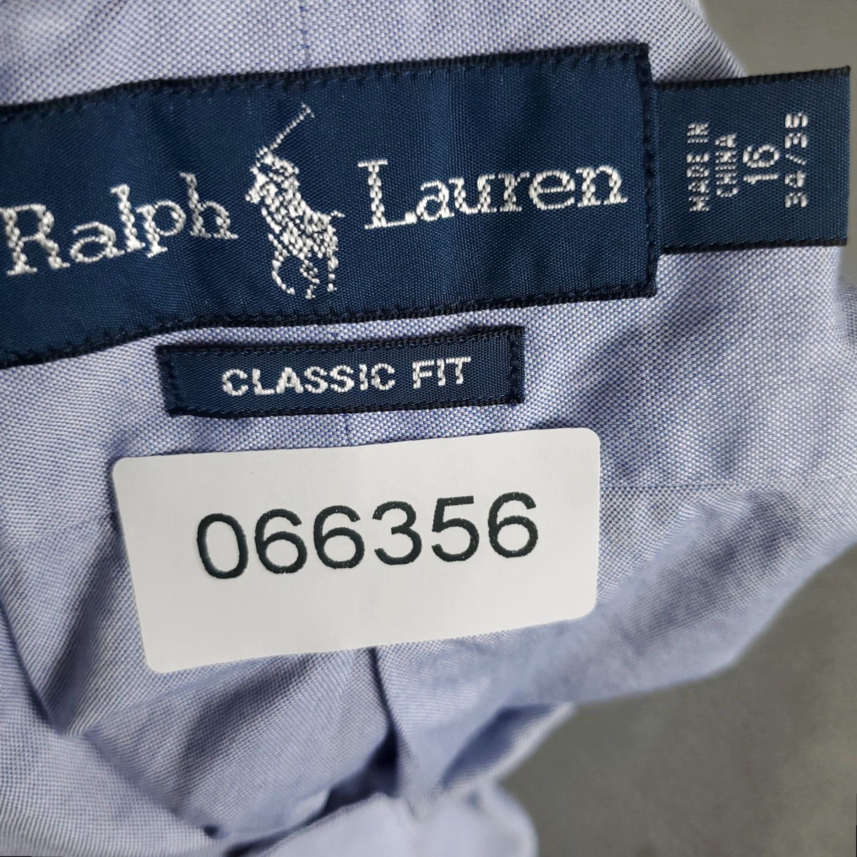 Ralph Lauren Ralph Lauren Shirt Mens 16 Blue Plaid Classic Pony Dress Button Up Long Sleeve Shirt Size 42R - 8 Thumbnail