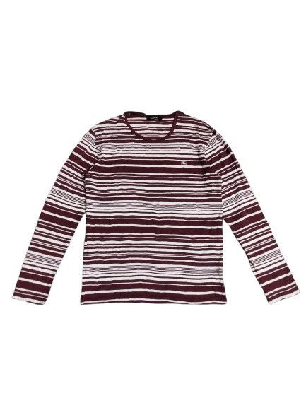 Burberry Burberry Black Label Stripe Tee Size M / US 6-8 / IT 42-44 - 1 Thumbnail