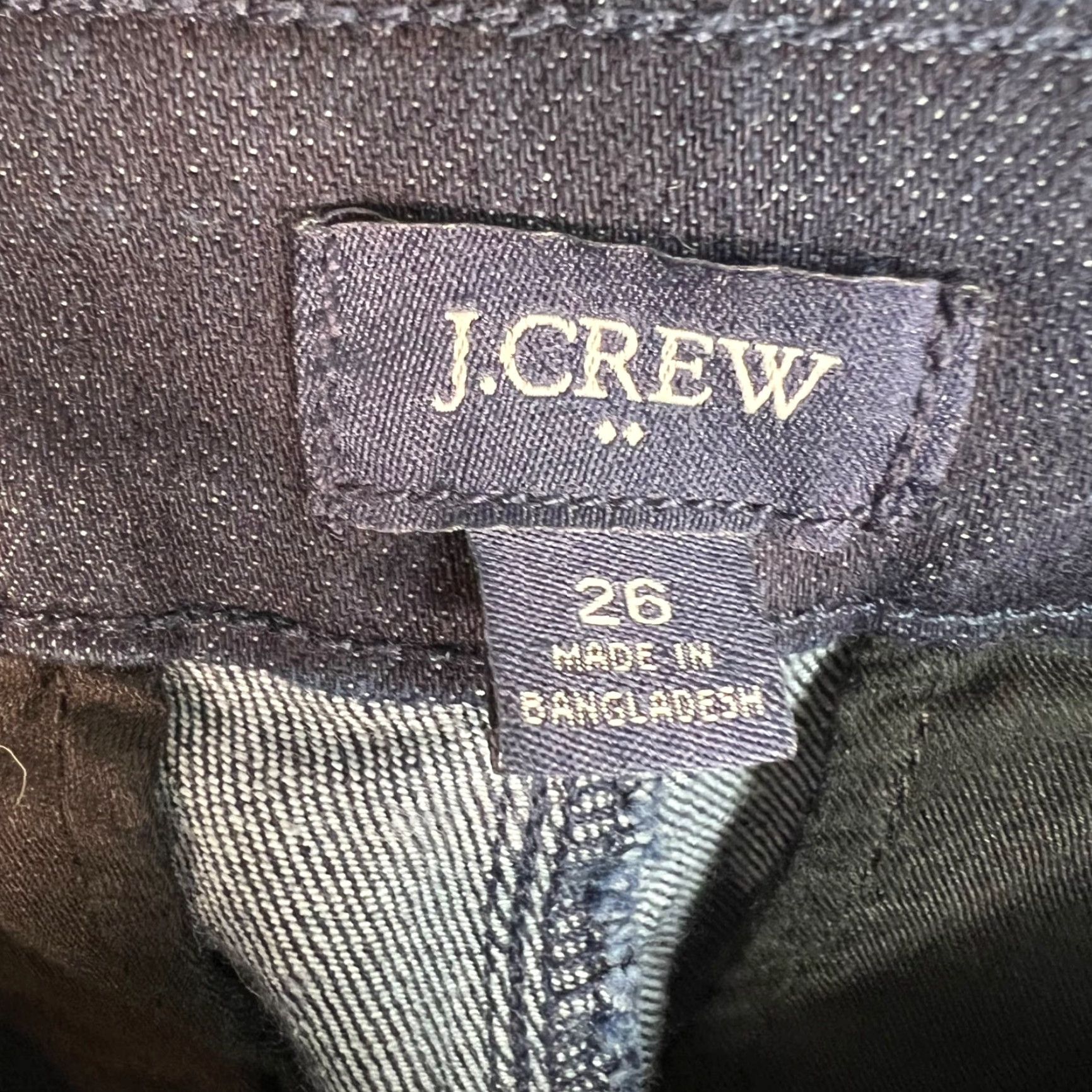 J.Crew J.CREW Jeans Denim Bootcut Slim Stretch Dark Wash 26 Womens Regular 30in Inseam Blue Boot Cut Jeans Size 26" / US 2 / IT 38 - 3 Thumbnail