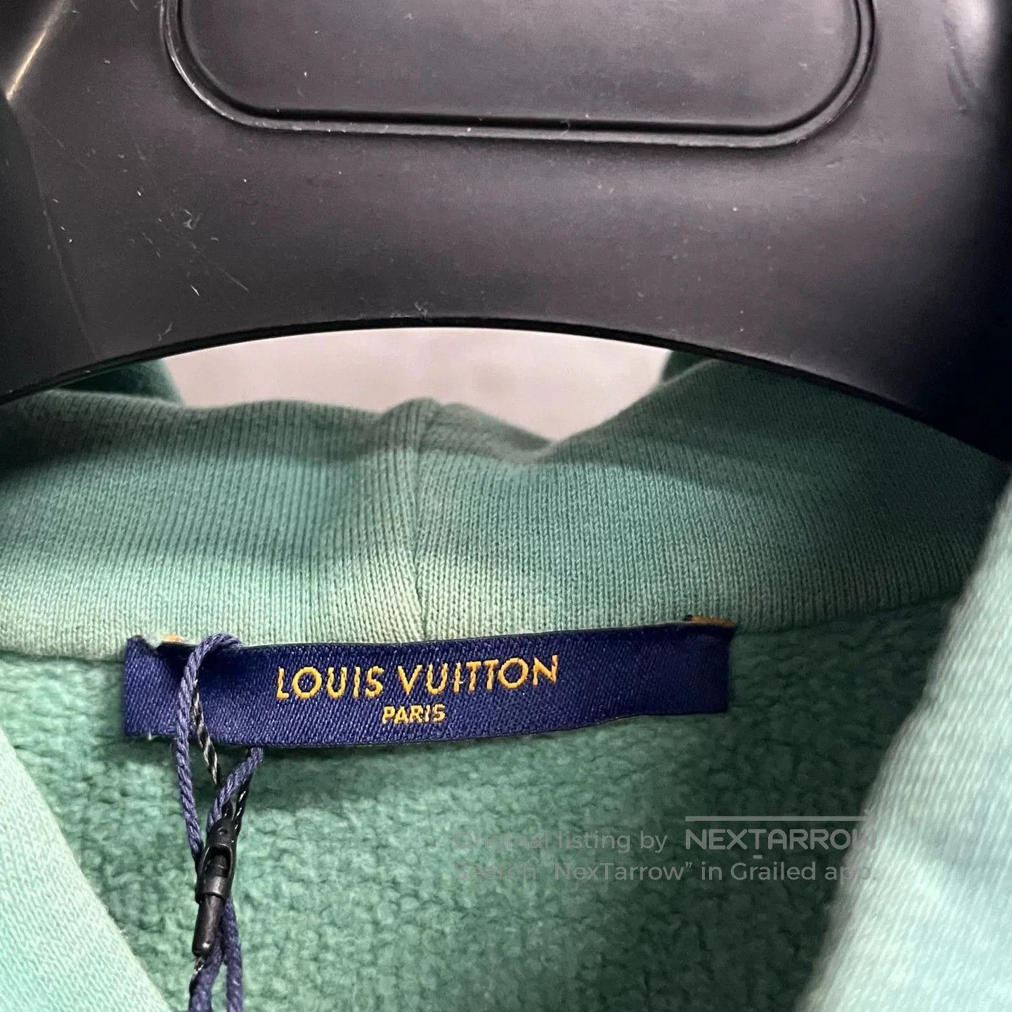 Louis Vuitton Louis Vuitton Green Logo Letter Hoodie. Size US XL / EU 56 / 4 - 3 Thumbnail