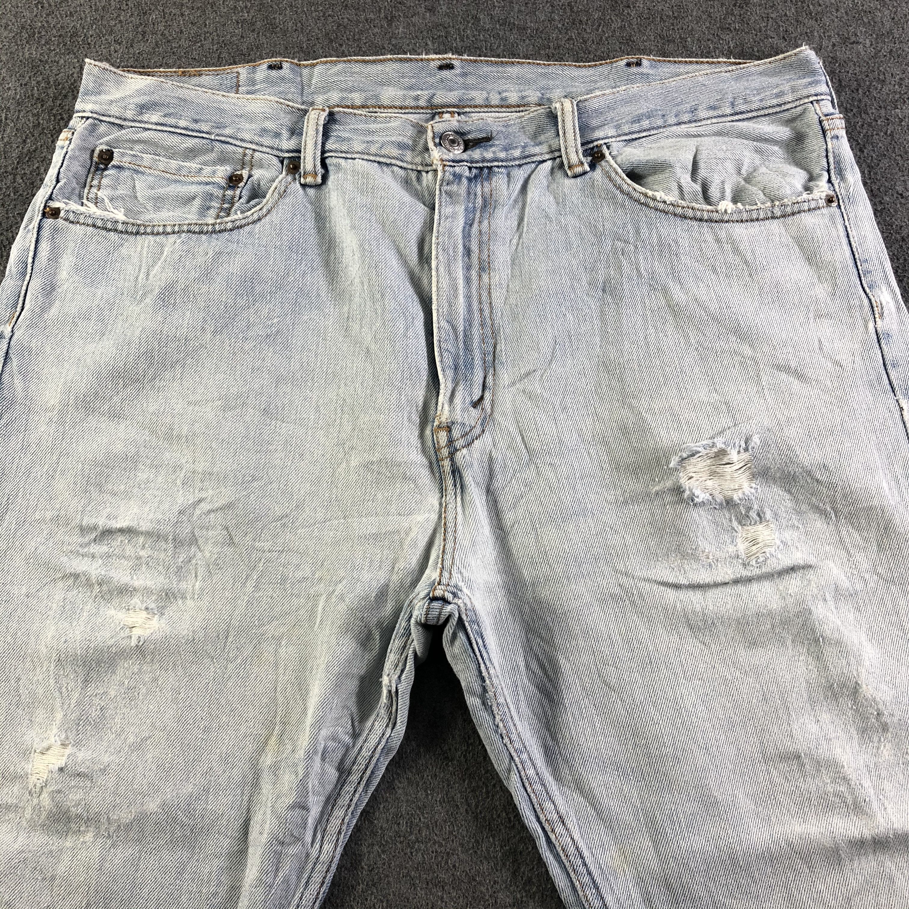 Levi's Vintage Light Wash Levis 505 Jeans-J4253 Size US 40 / EU 56 - 3 Thumbnail
