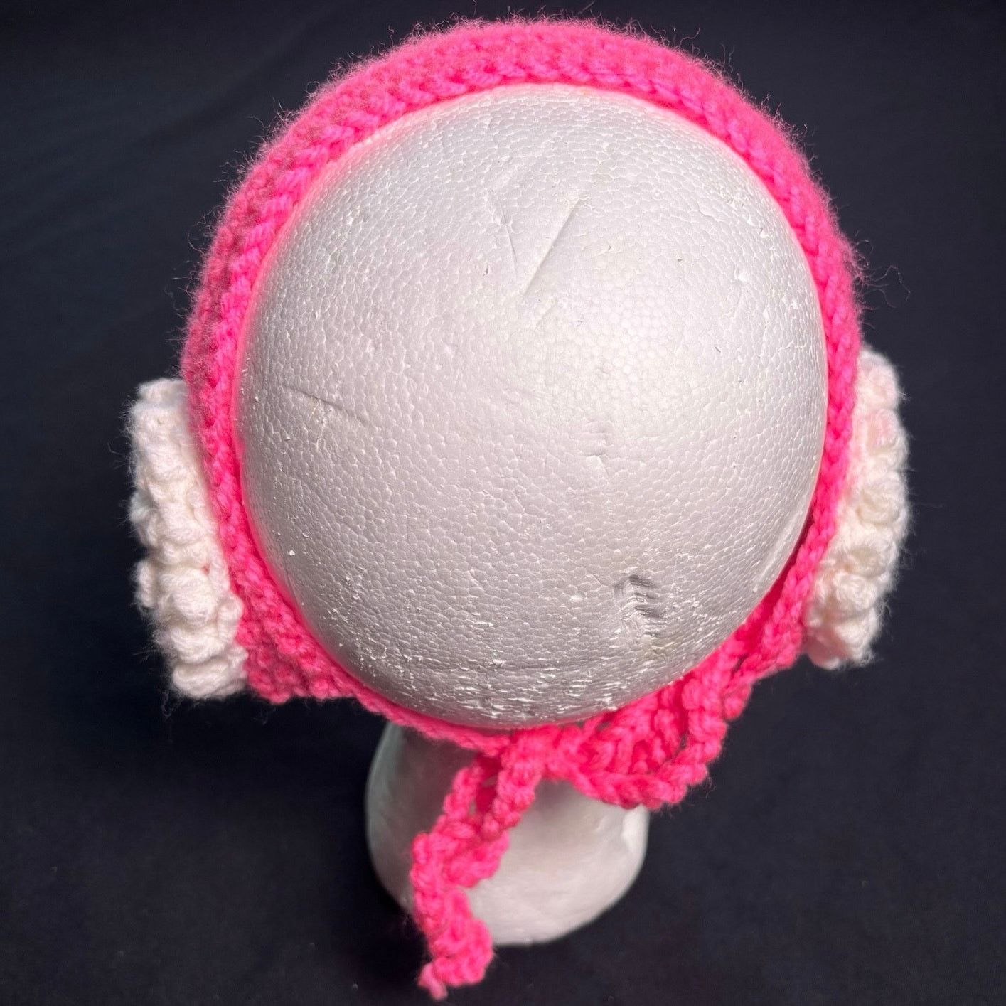 Other Pink Panda Crochet Headband Size ONE SIZE - 5 Thumbnail