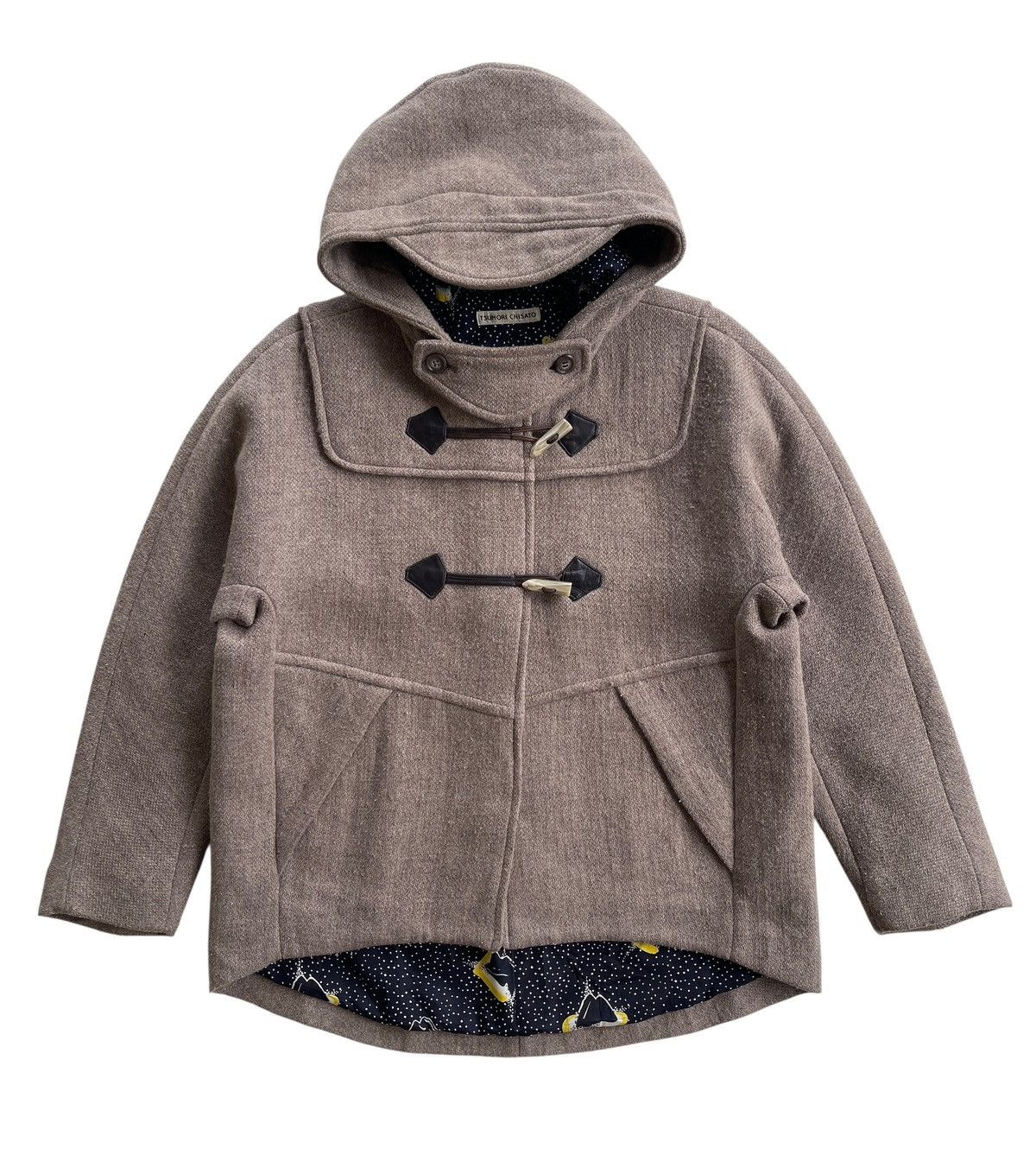 Tsumori Chisato Wool Duffle Coat
