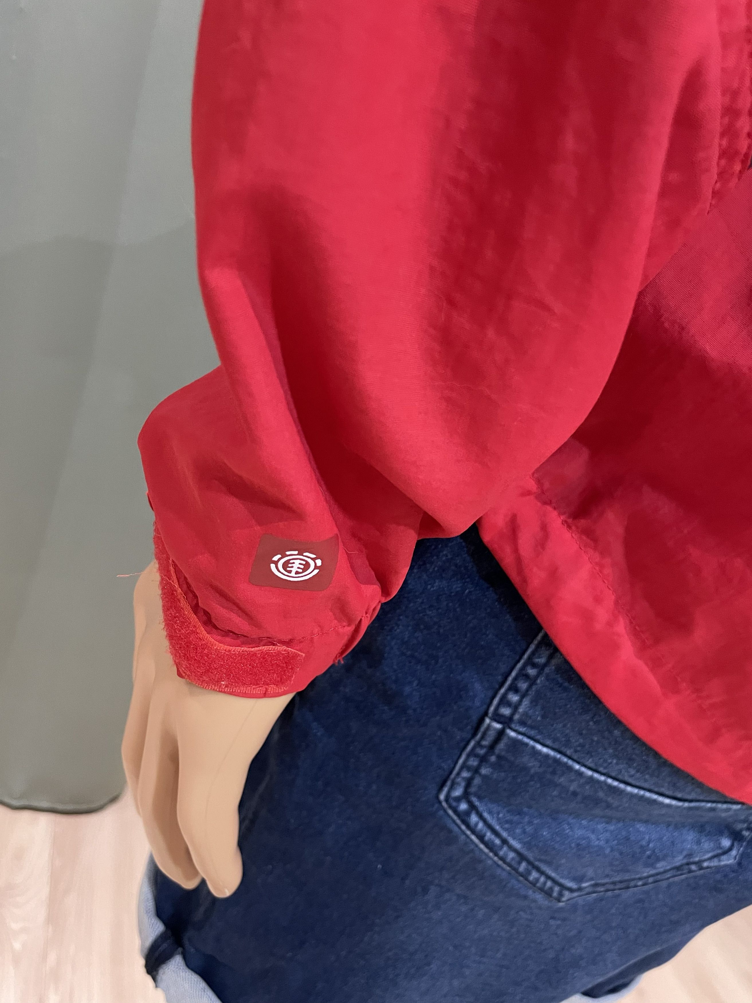 Element ELEMENT Colorblock Windbreaker Anorak - Black/Red - Small Size US S / EU 44-46 / 1 - 11 Thumbnail