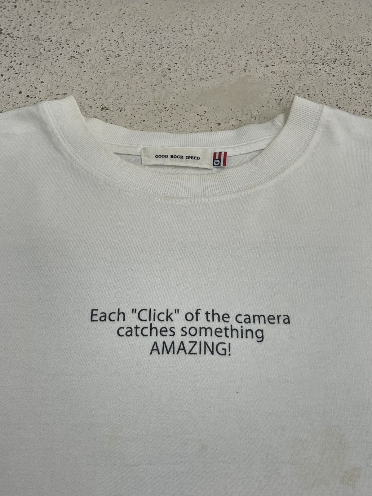 Band Tees × Vintage Good Rock Speed Wording Y2K Art Photo Size US M / EU 48-50 / 2 - 10 Thumbnail