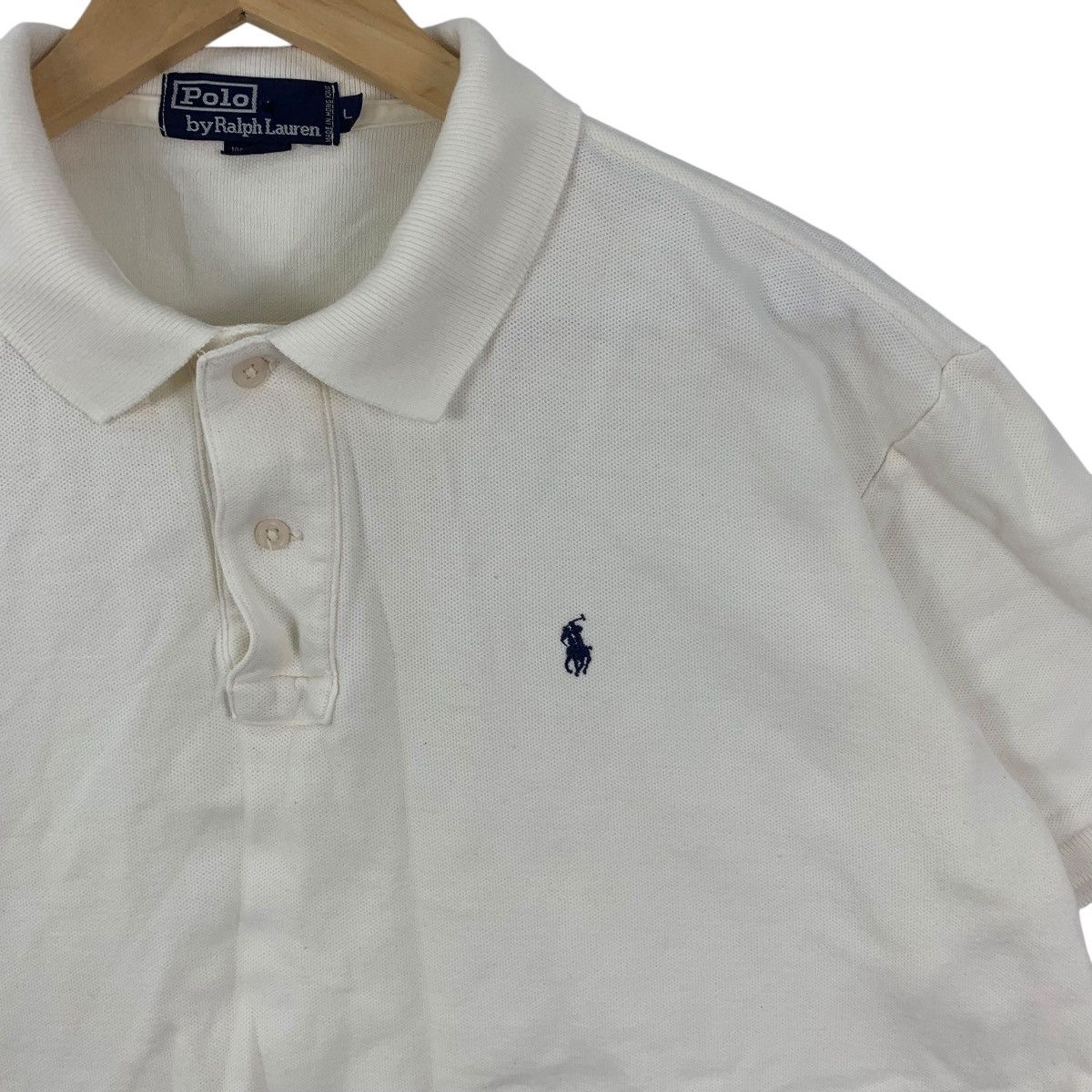 Polo Ralph Lauren Vintage POLO RALPH LAUREN Small Pony Baggy Tee Shirt Top Size L / US 10 / IT 46 - 6 Thumbnail