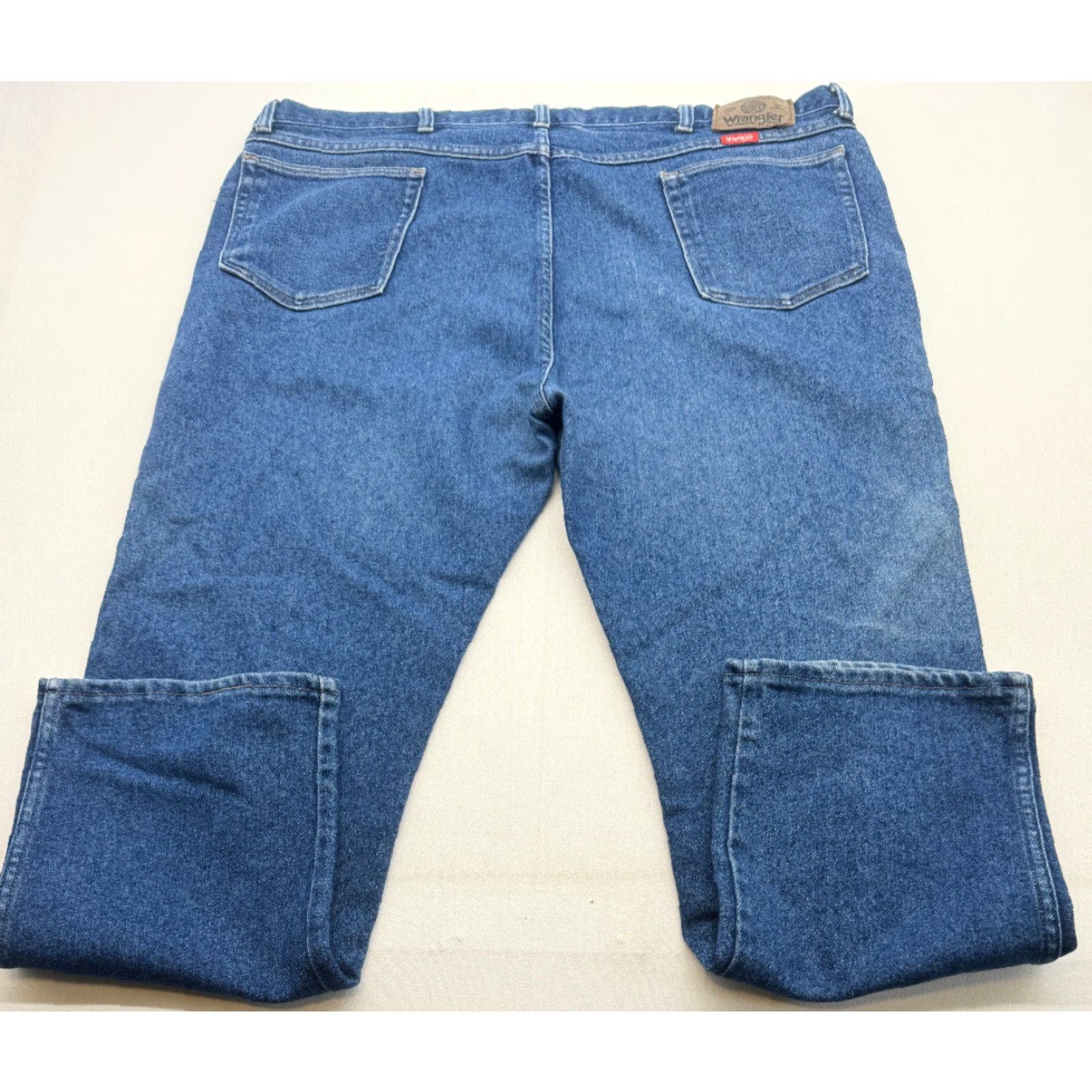 Wrangler Wrangler Jeans Mens 44x30 Blue Premium Quality 5-Pocket Denim Relaxed Straight 2325 Size US 44 / EU 60 - 3 Thumbnail